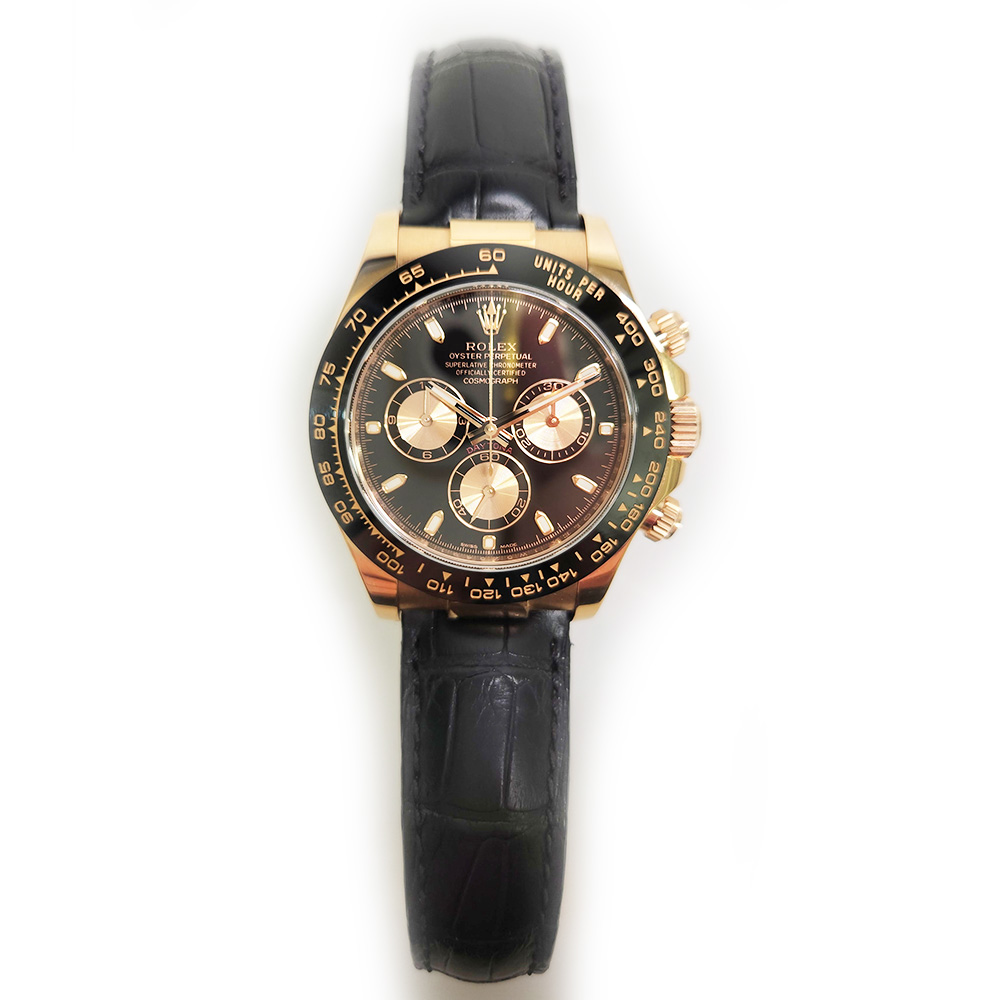 Daytona Rose Gold Black Dial 40mm Product Image 1