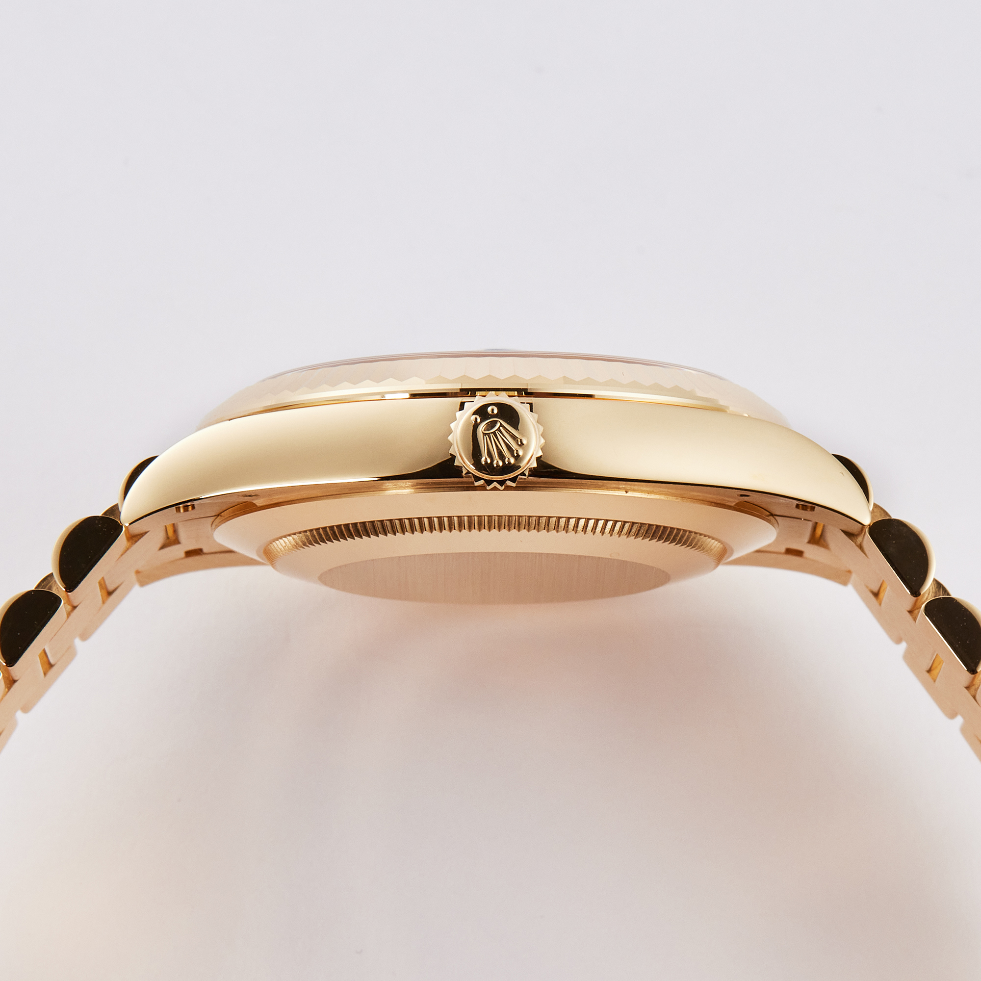 Day-Date Yellow Gold "Ombré" Green Dial Product Image 4