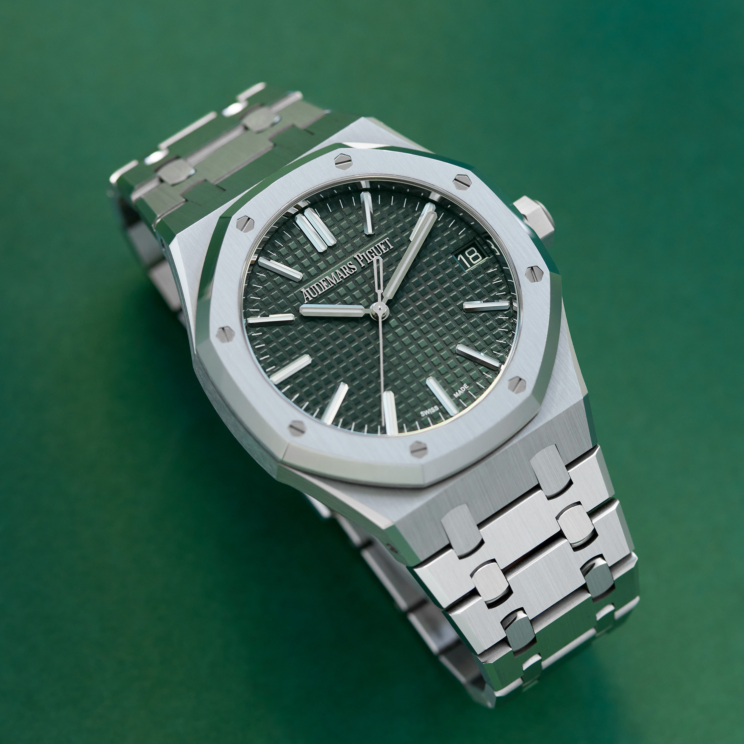 Royal Oak Selfwinding "50th Anniversary" Steel Green Dial 41mm Product Image