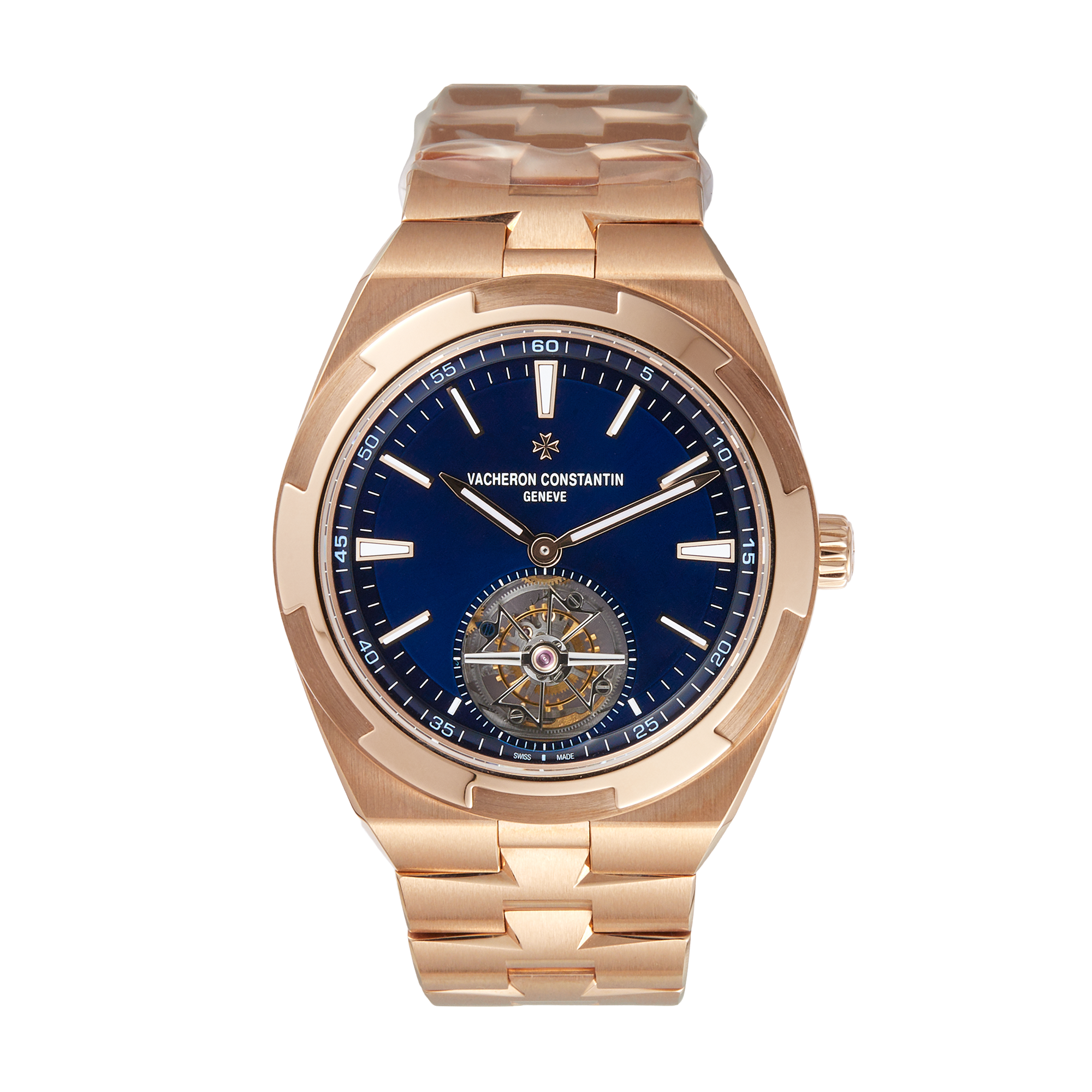 Overseas Tourbillon Rose Gold Blue Dial 42mm Product Image 1
