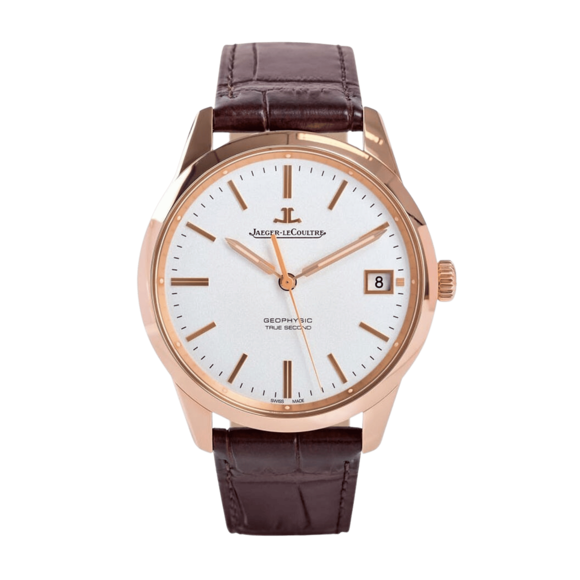 Geophysic Rose Gold Silver Dial 40mm Product Image
