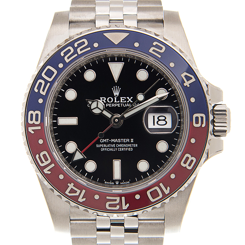 GMT-Master II Steel Jubilee Black Dial "Pepsi" 40mm Product Image 2