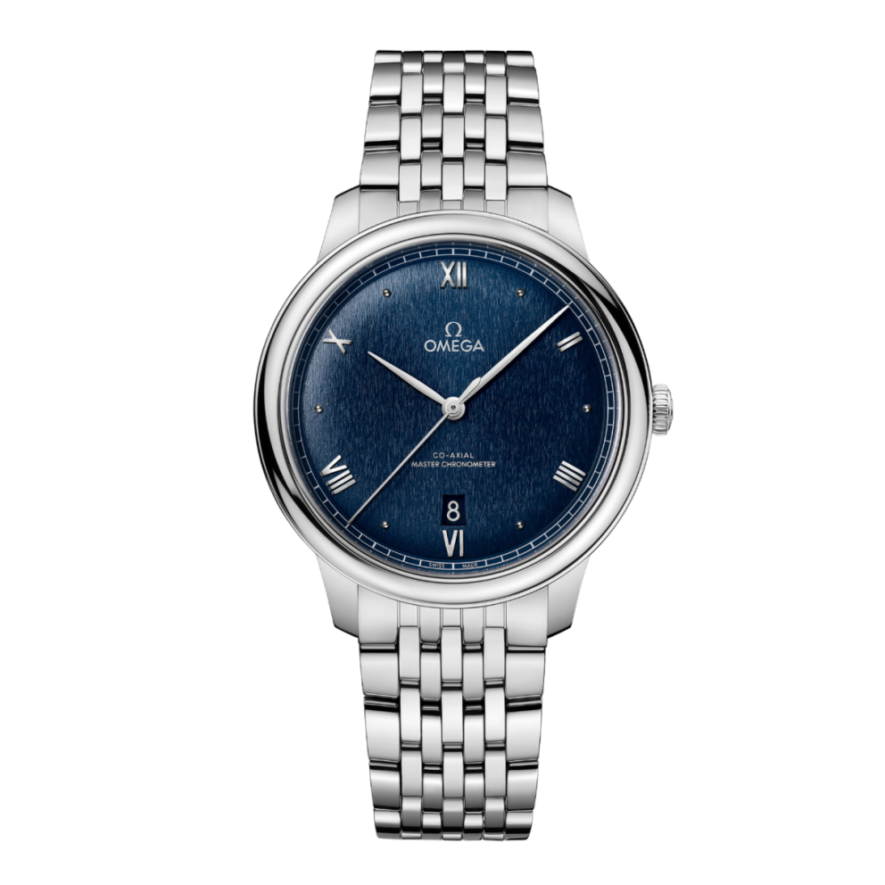De Ville Prestige Chronometer Steel Blue Dial 40mm Product Image 1