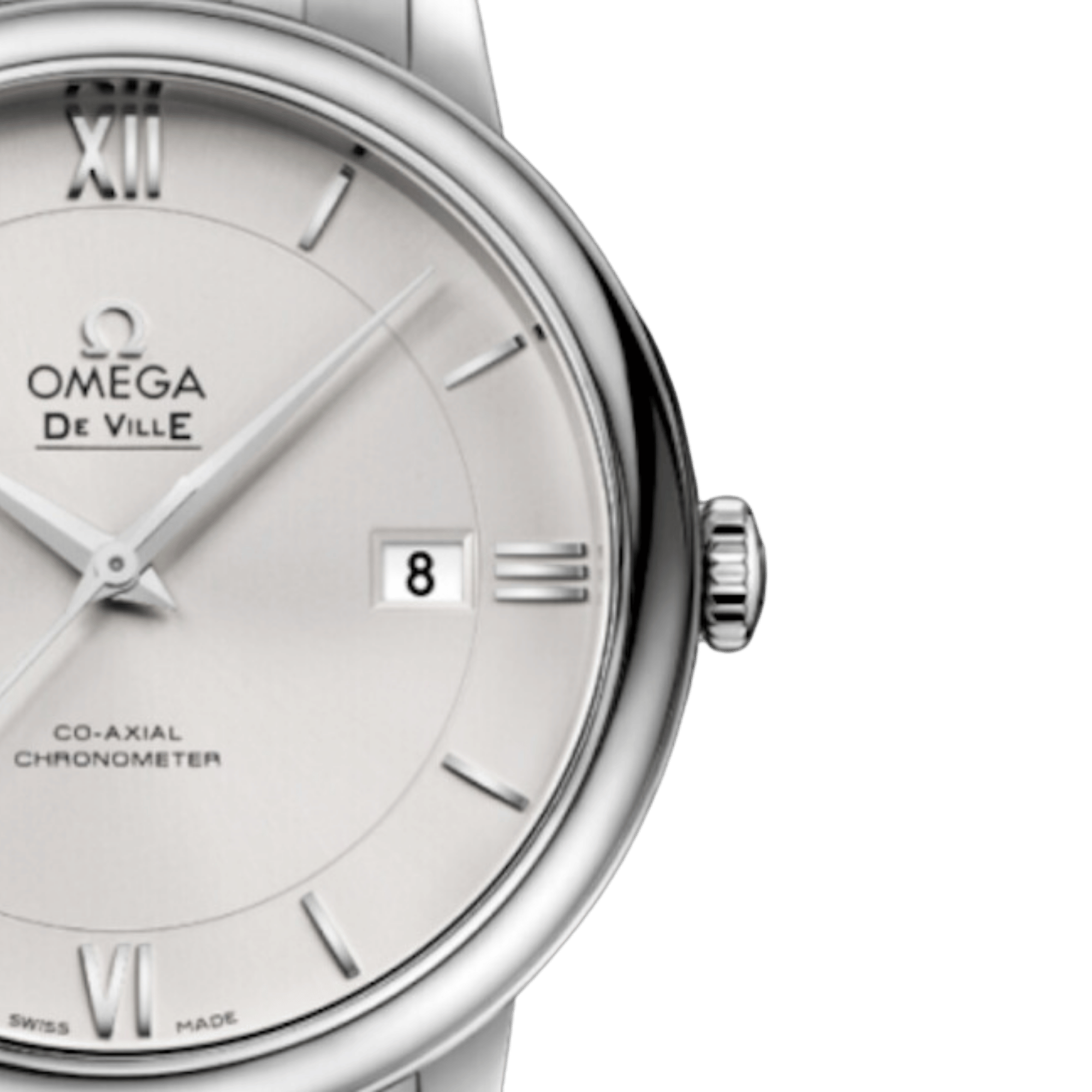 De Ville Prestige Steel Silver Dial 39mm Product Image 3
