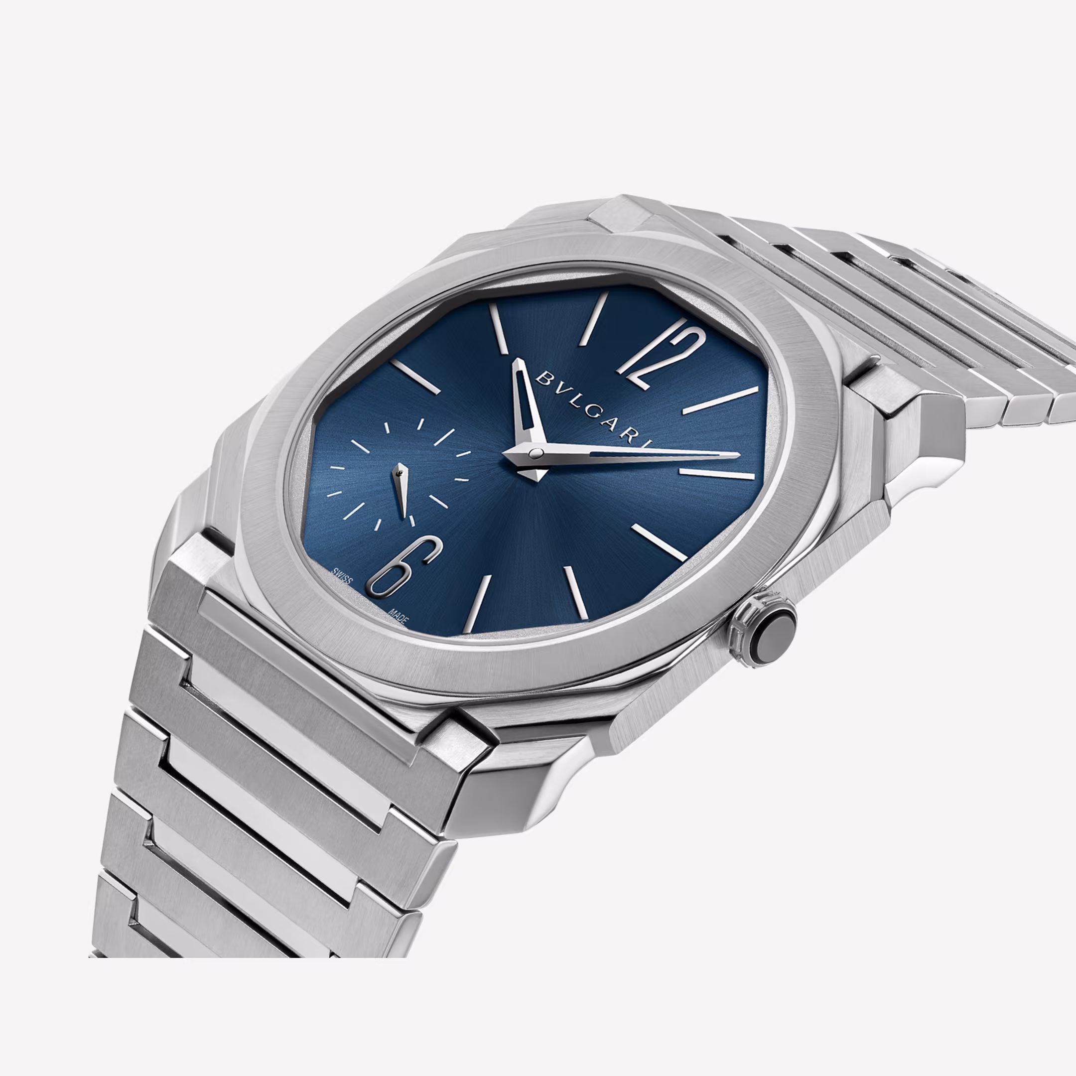 Octo Finissimo Steel Blue Dial 40mm Product Image 2