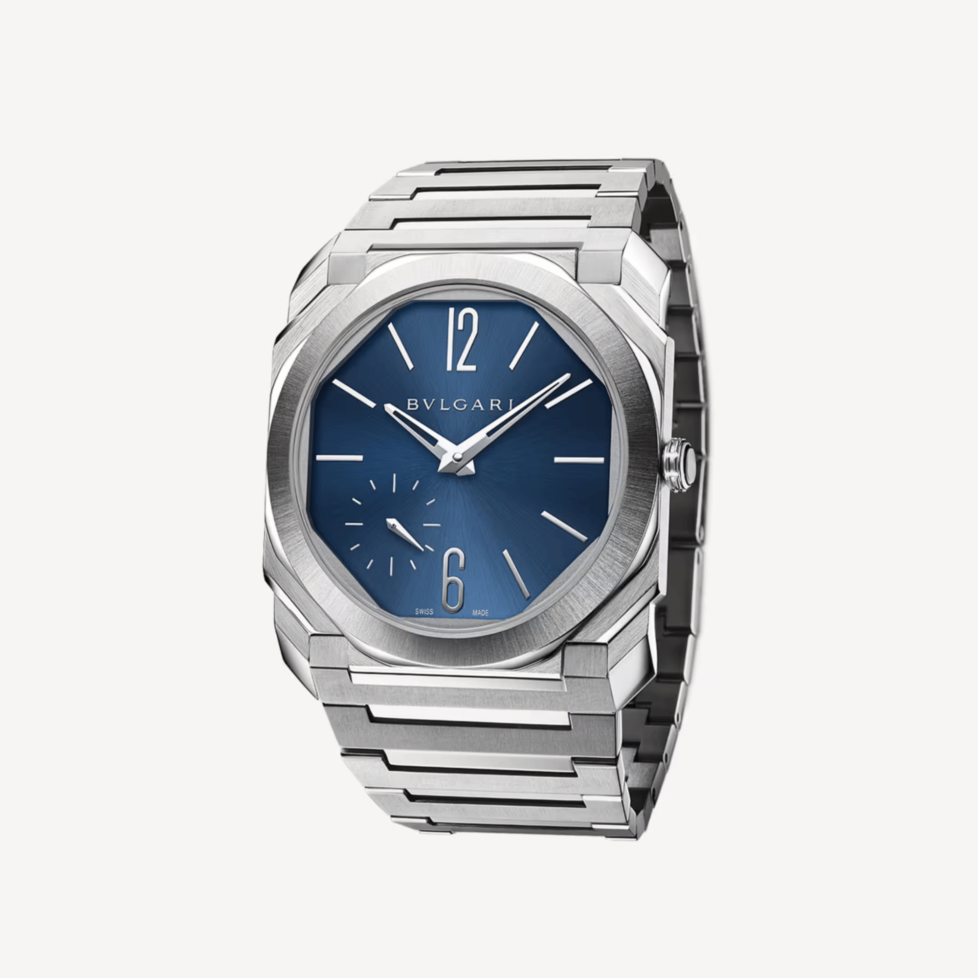 Octo Finissimo Steel Blue Dial 40mm Product Image 3