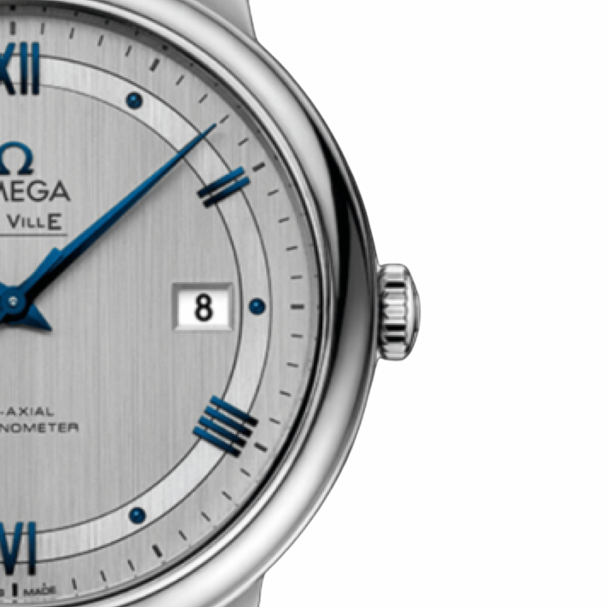 De Ville Deville Prestige Steel Silver Dial 39mm Product Image 3