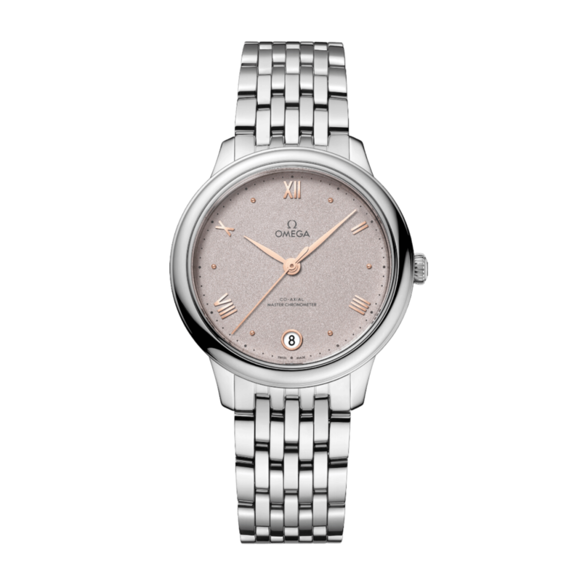 De Ville Prestige Chronometer Steel Grey Dial 34mm Product Image 1