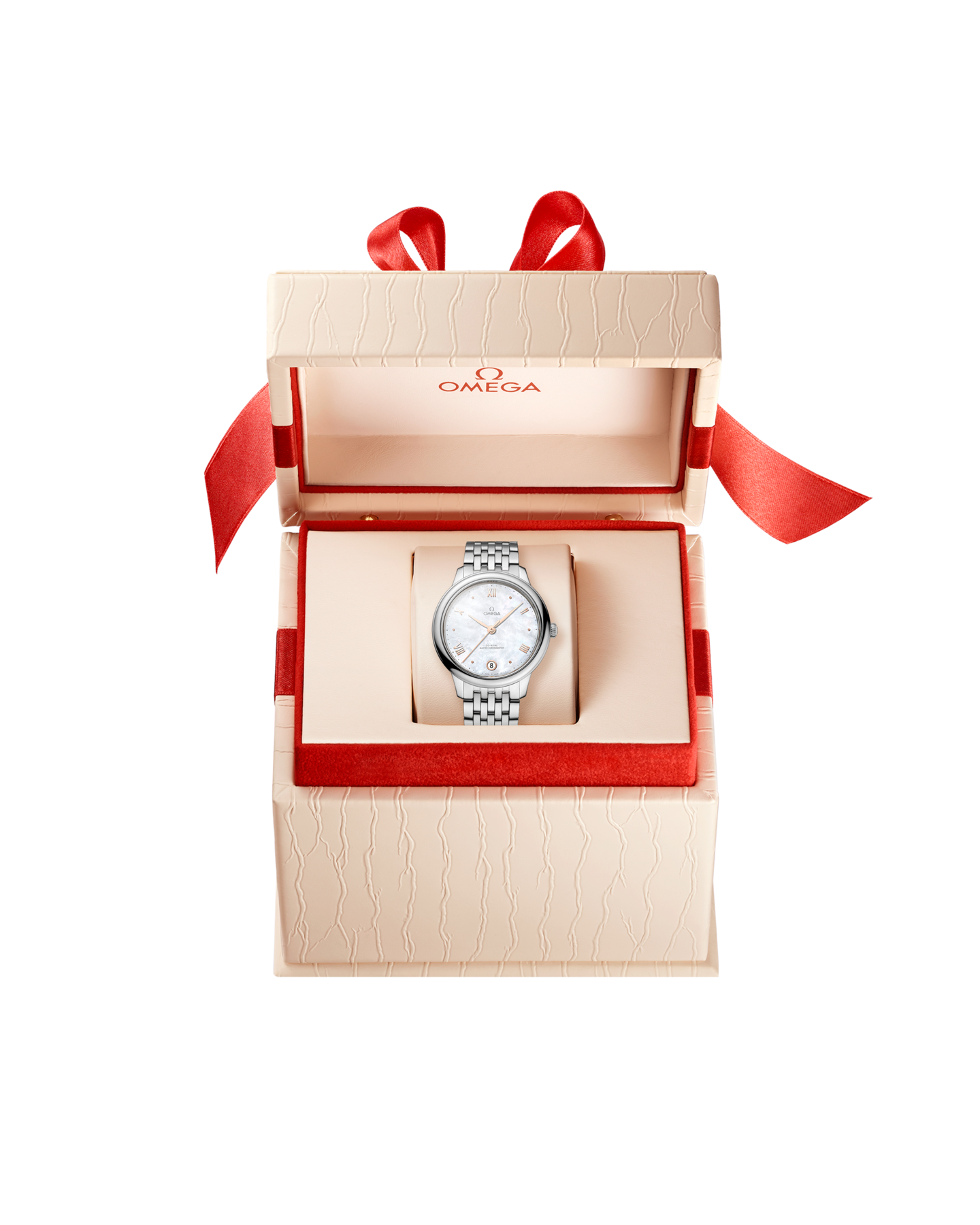 De Ville Prestige Chronometer Steel Mother of Pearl Dial 34mm Product Image 5