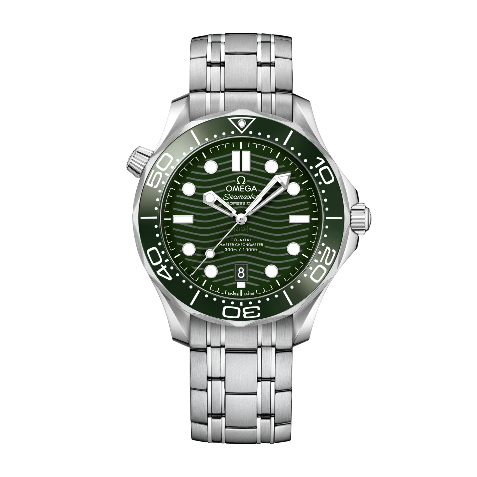 Seamaster Diver 300m Steel Green Dial 42mm Product Image 1