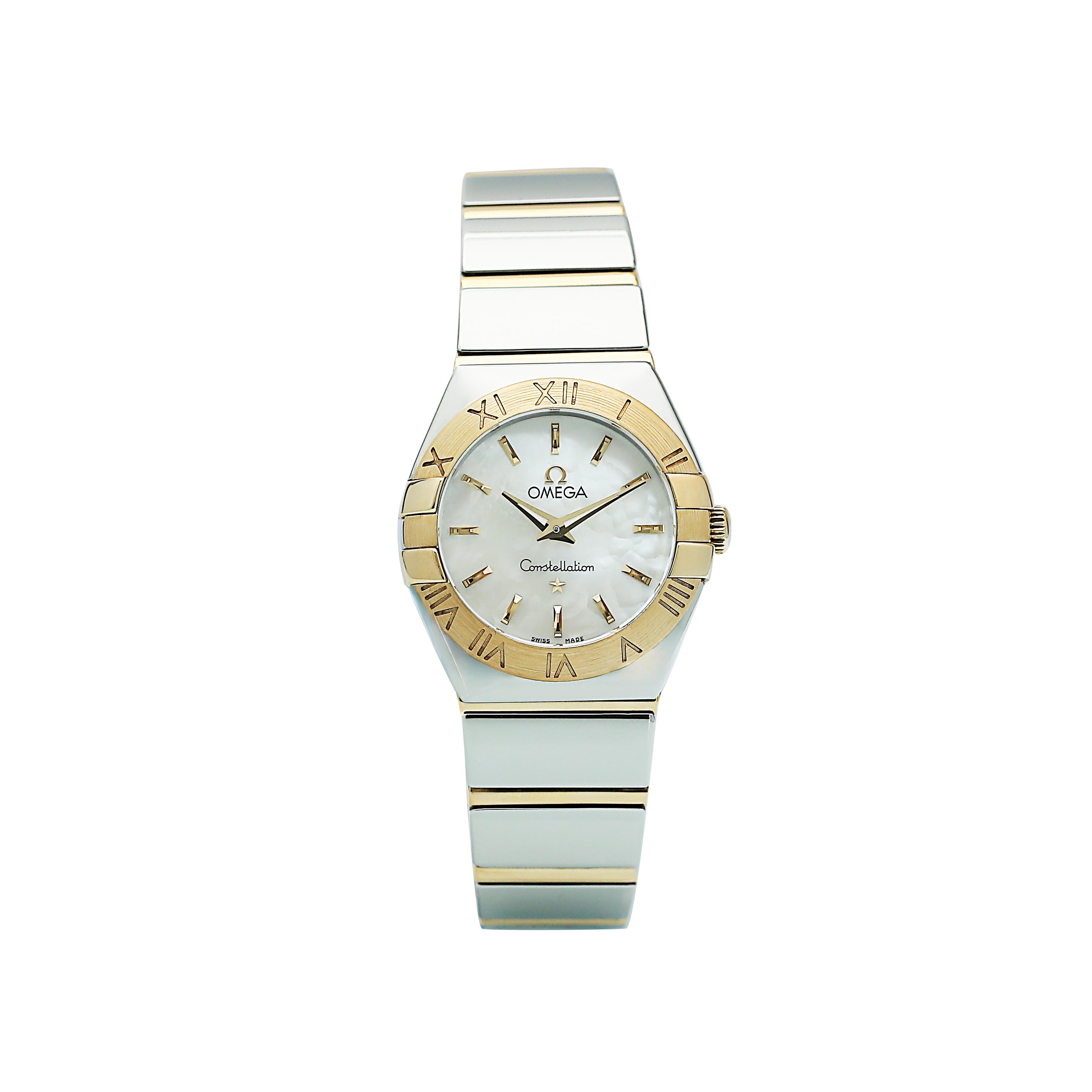 Constellation Yellow Gold & Steel Mother of Pearl Dial 24mm Product Image 1