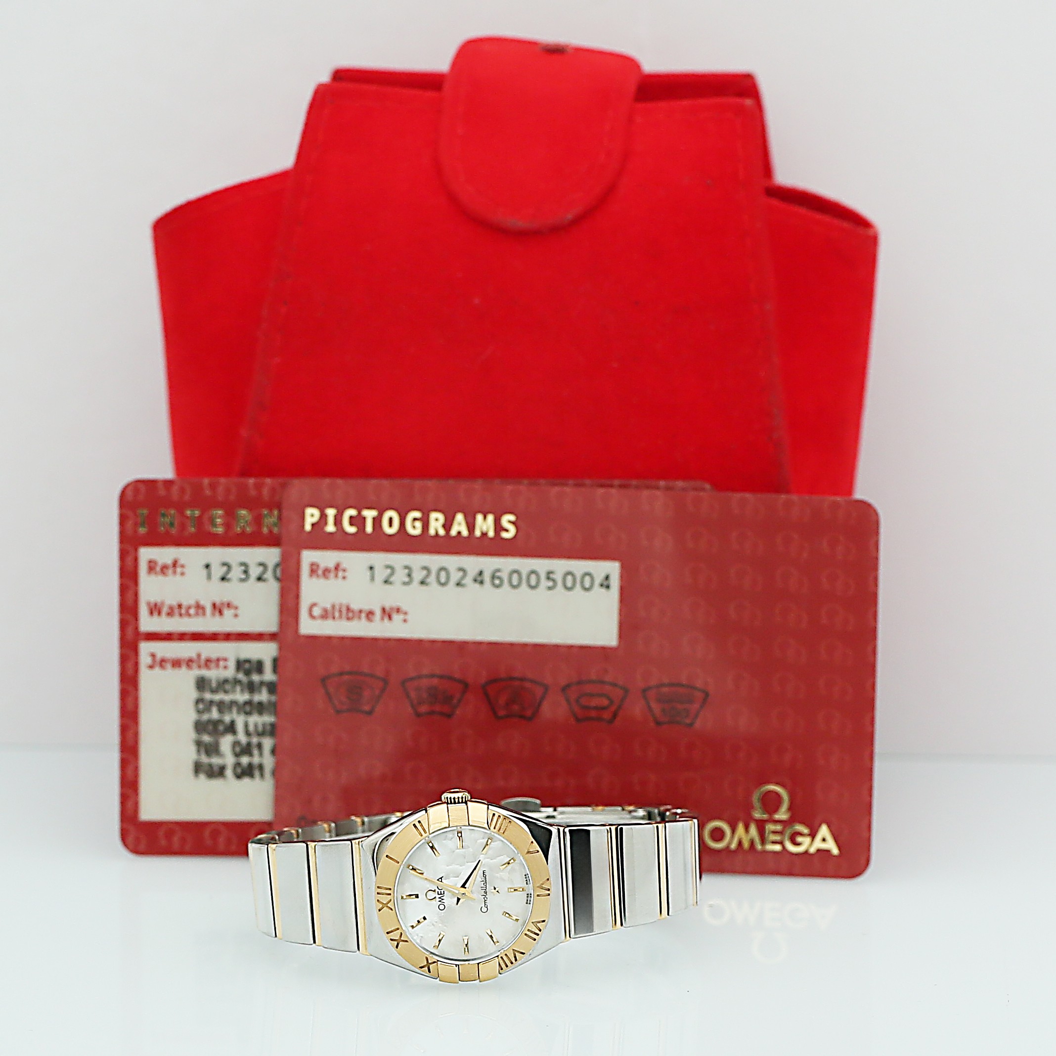 Constellation Yellow Gold & Steel Mother of Pearl Dial 24mm Product Image 8