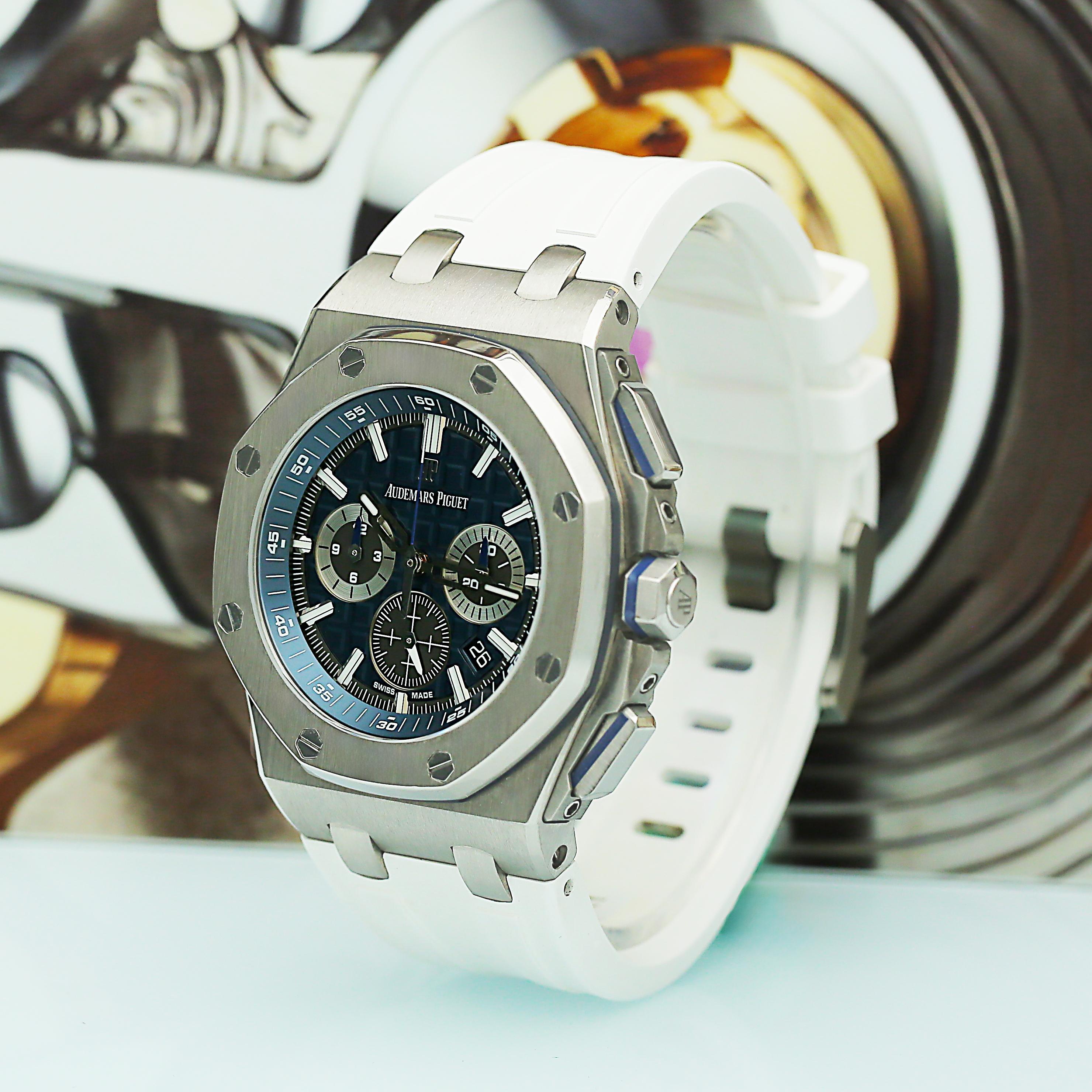 Royal Oak Offshore Titanium Blue Dial 42mm Product Image 2