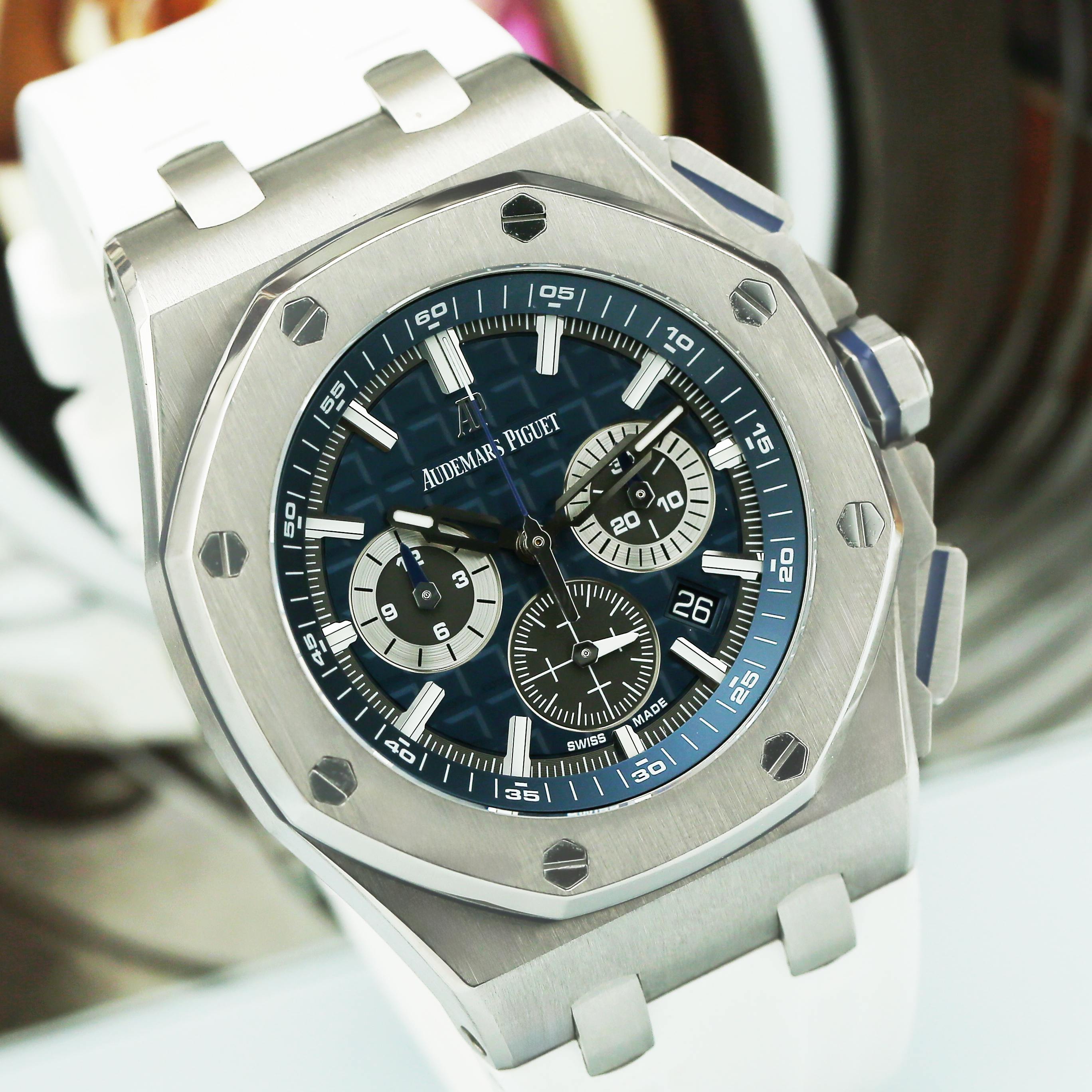 Royal Oak Offshore Titanium Blue Dial 42mm Product Image 4