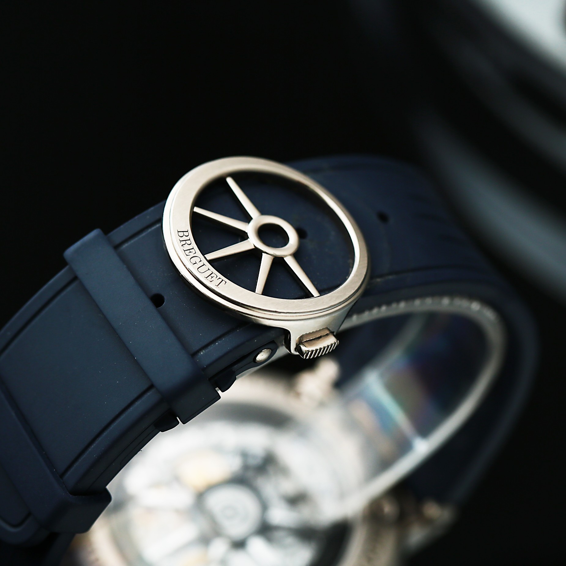 Marine Chronograph White Gold Blue Dial 42mm Product Image 7