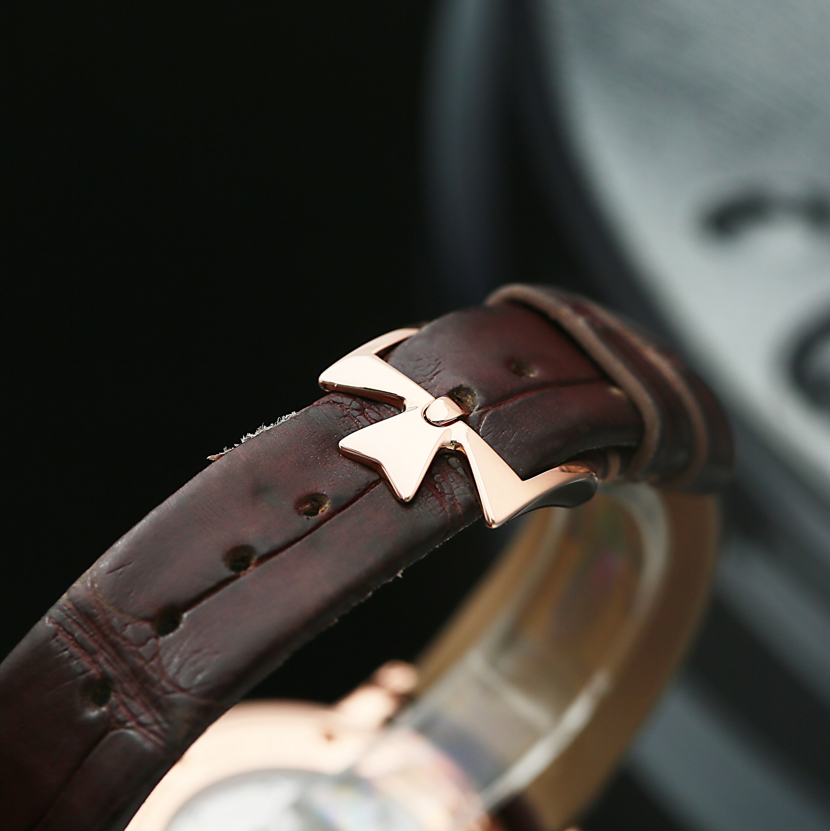 Patrimony Rose Gold Diamond Silver Dial 33mm Product Image 7