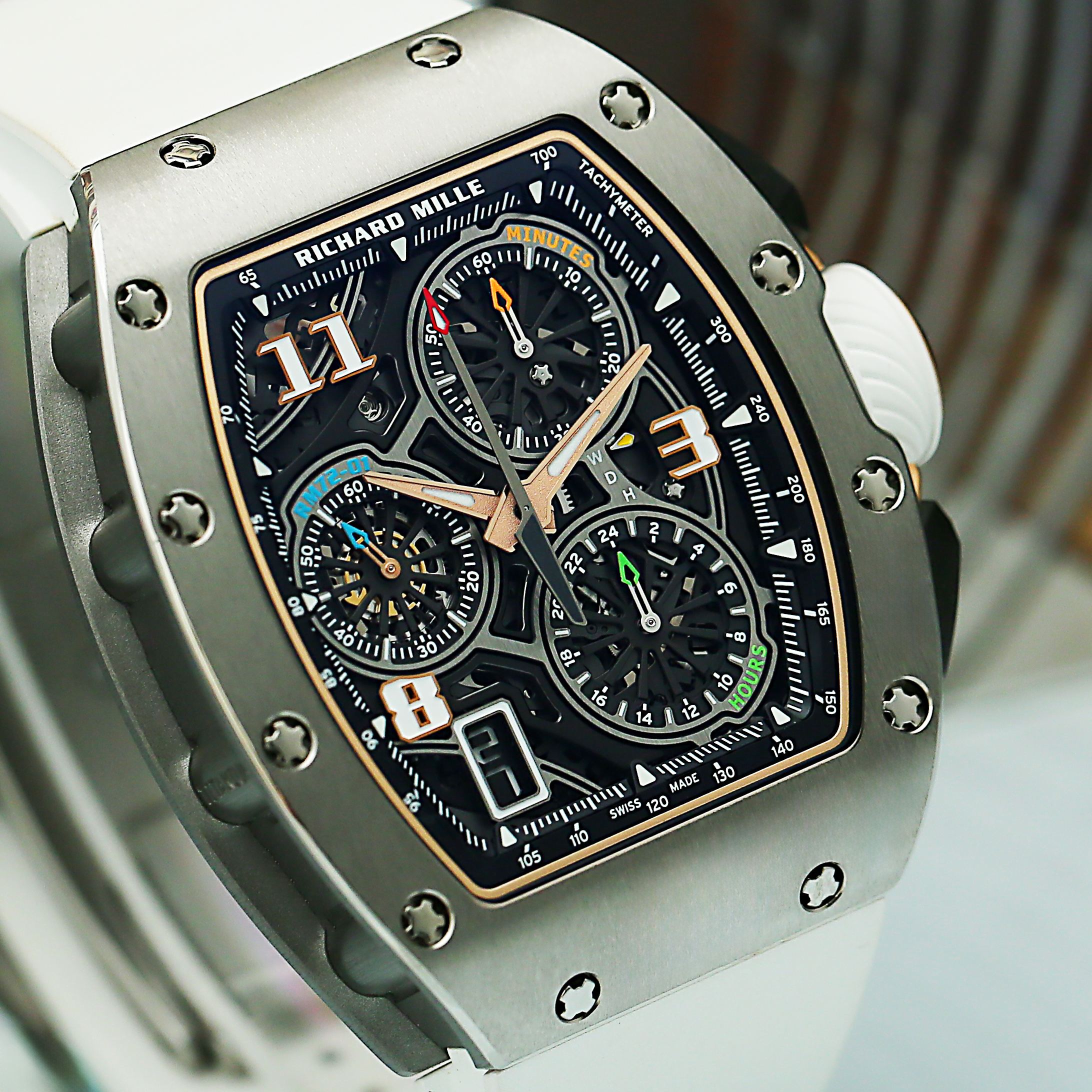 RM72-01 Lifestyle In-House Chronograph Titanium Product Image 4