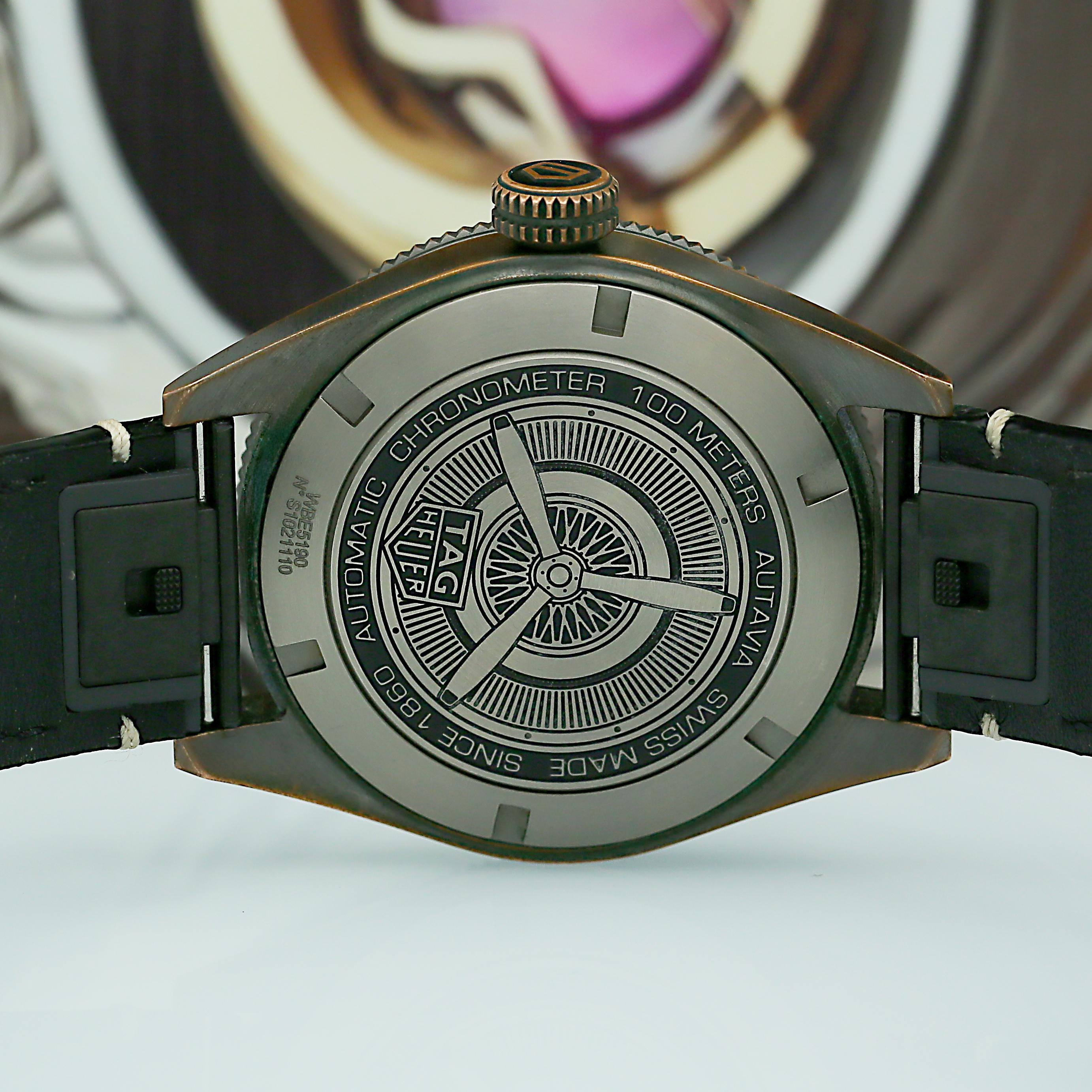 Autavia Bronze Green Dial 42mm Product Image 6