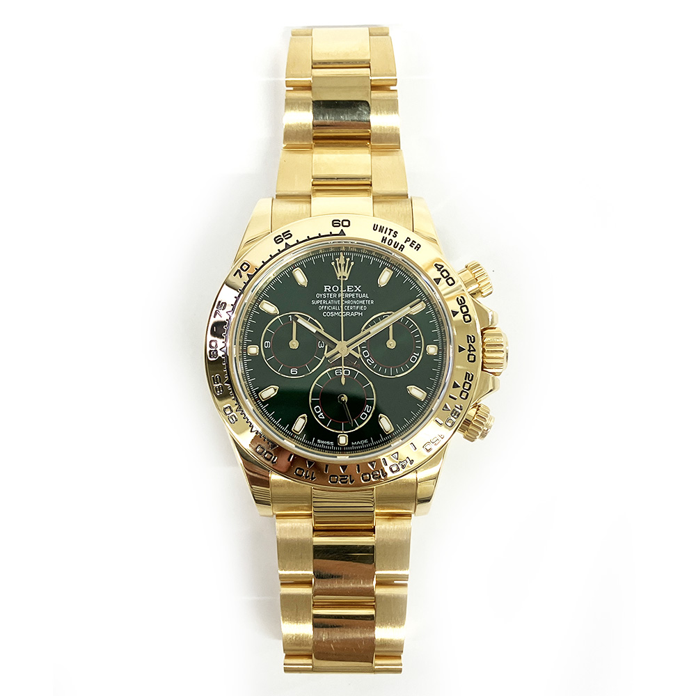 Daytona Yellow Gold Green Dial "John Mayer" 40mm Product Image 1