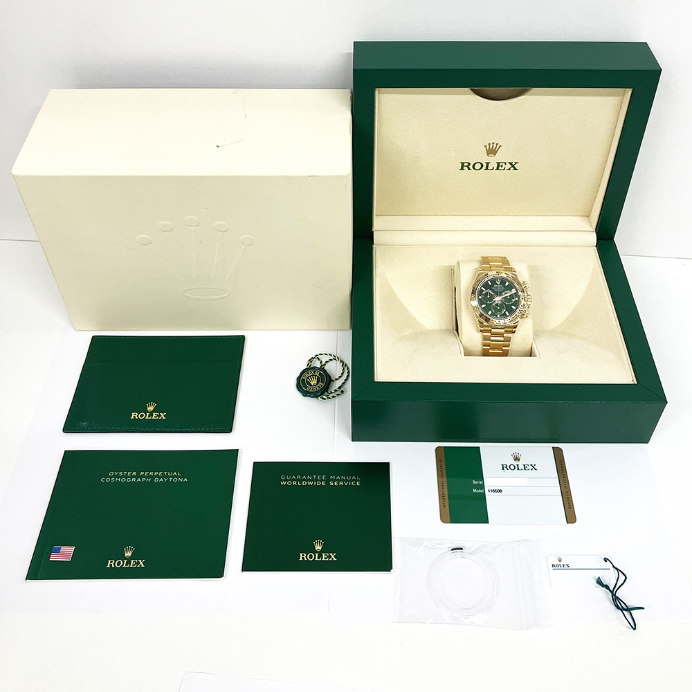 Daytona Yellow Gold Green Dial "John Mayer" 40mm Product Image 5