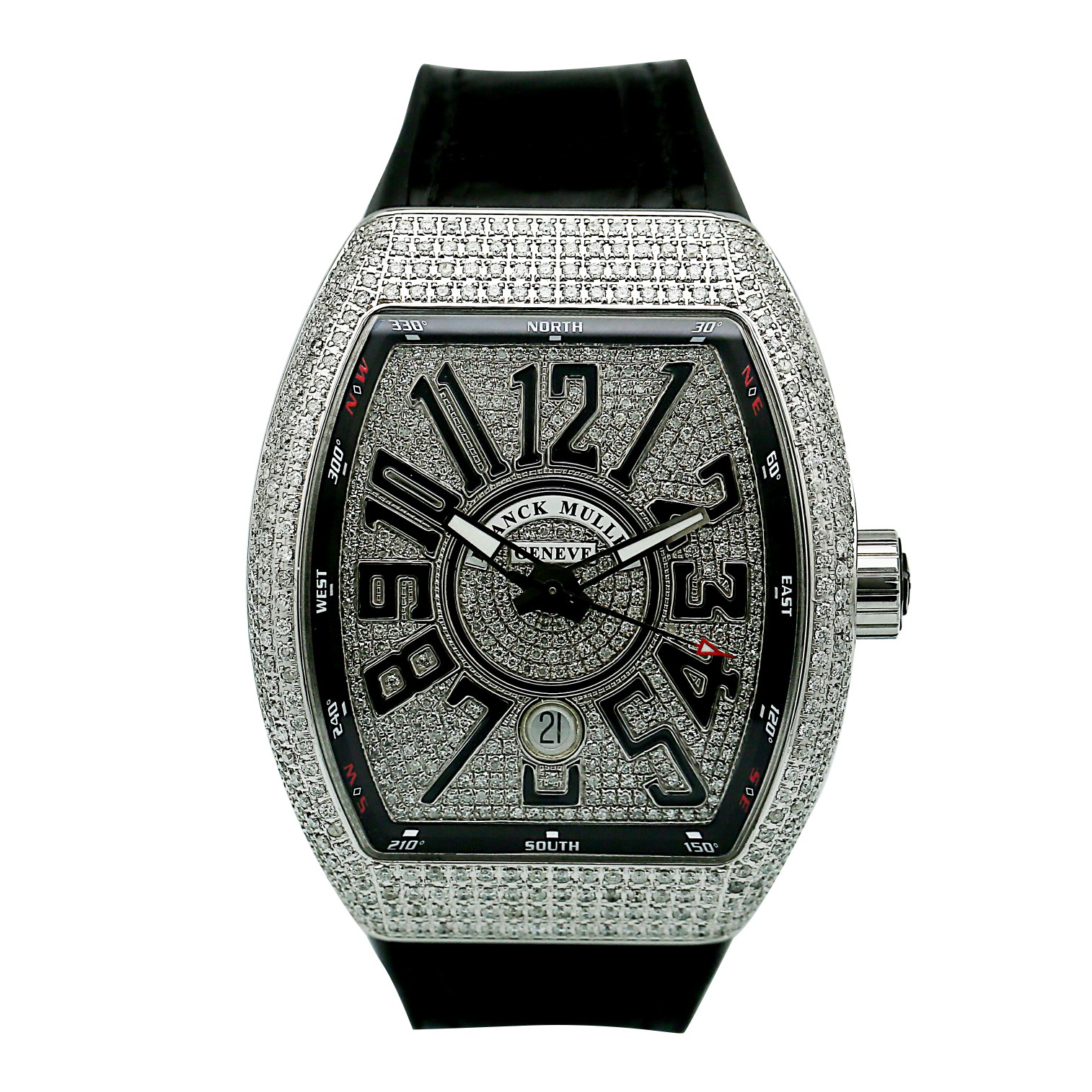 Vanguard Steel Diamond Pave Dial 44mm Product Image 1