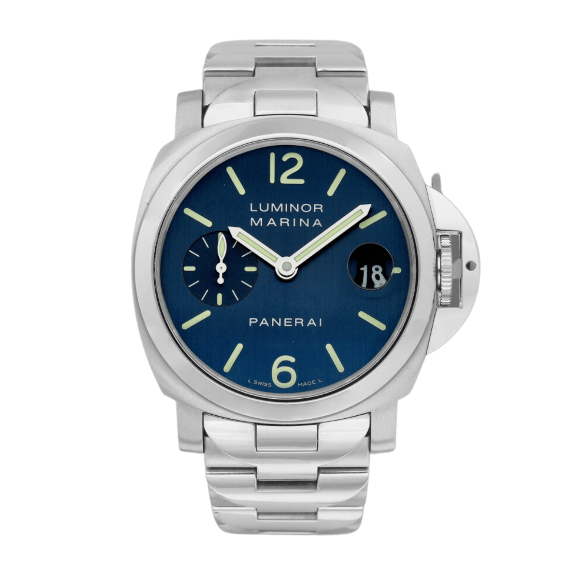 Luminor Marina Steel Blue Dial 40mm Product Image