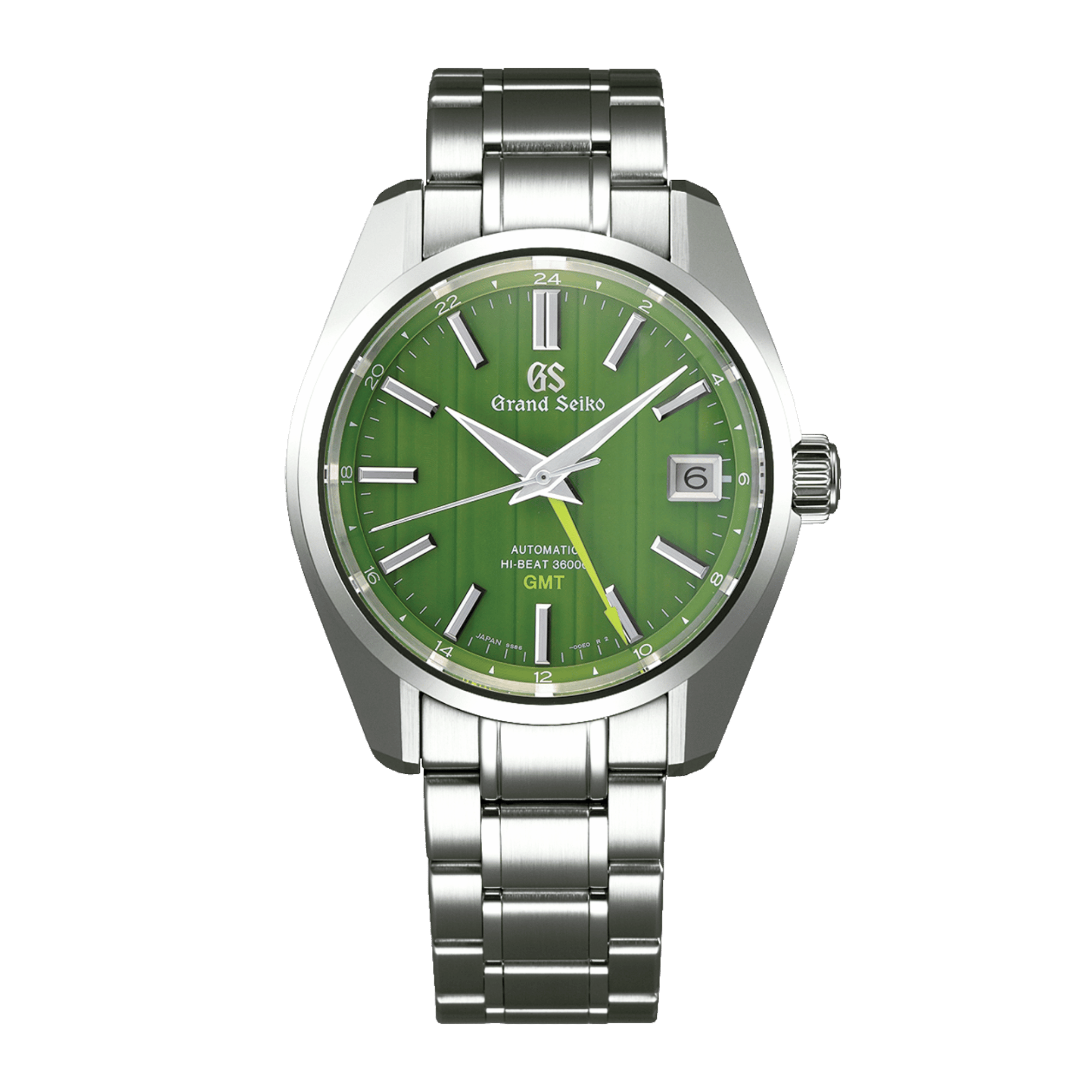 Heritage Urban Bamboo Steel Green Dial 40mm Product Image
