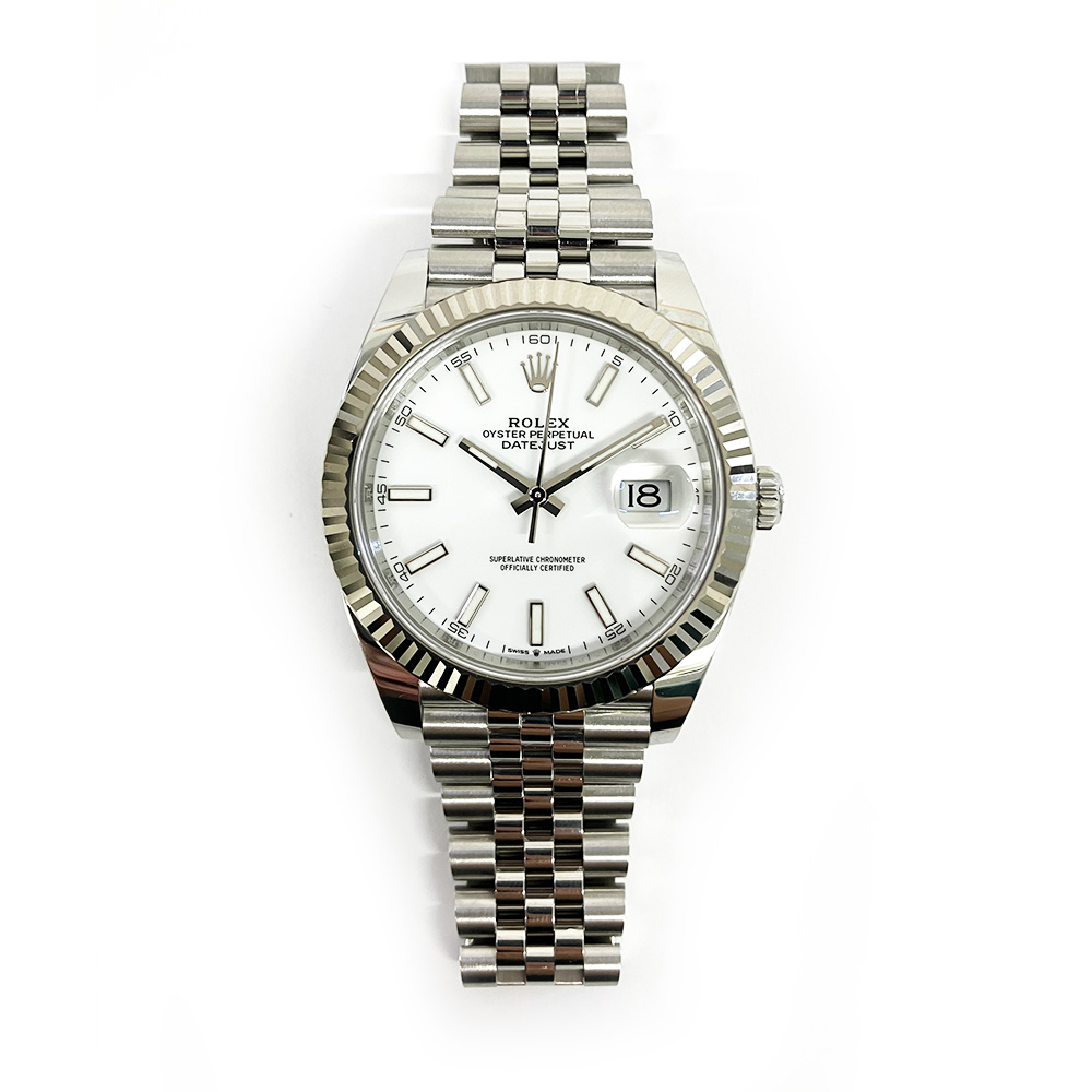 Datejust Steel Jubilee White Dial 41mm Product Image 1