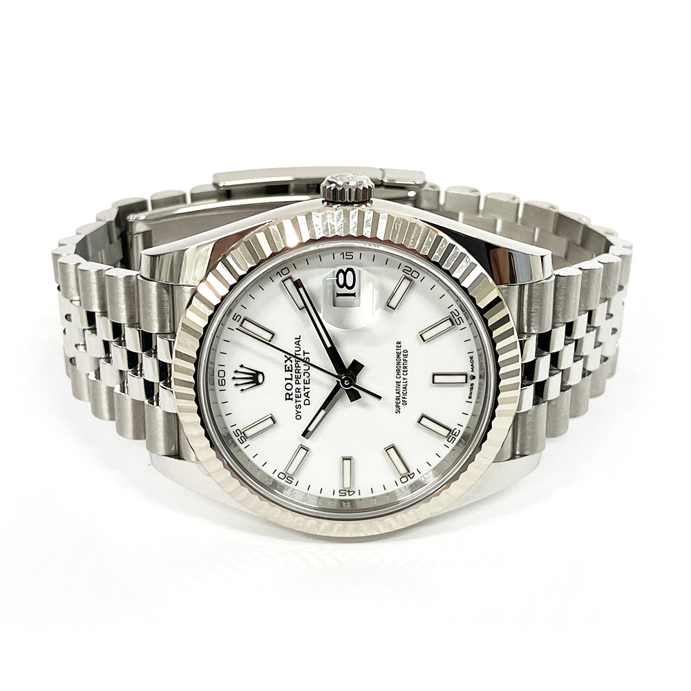 Datejust Steel Jubilee White Dial 41mm Product Image 2