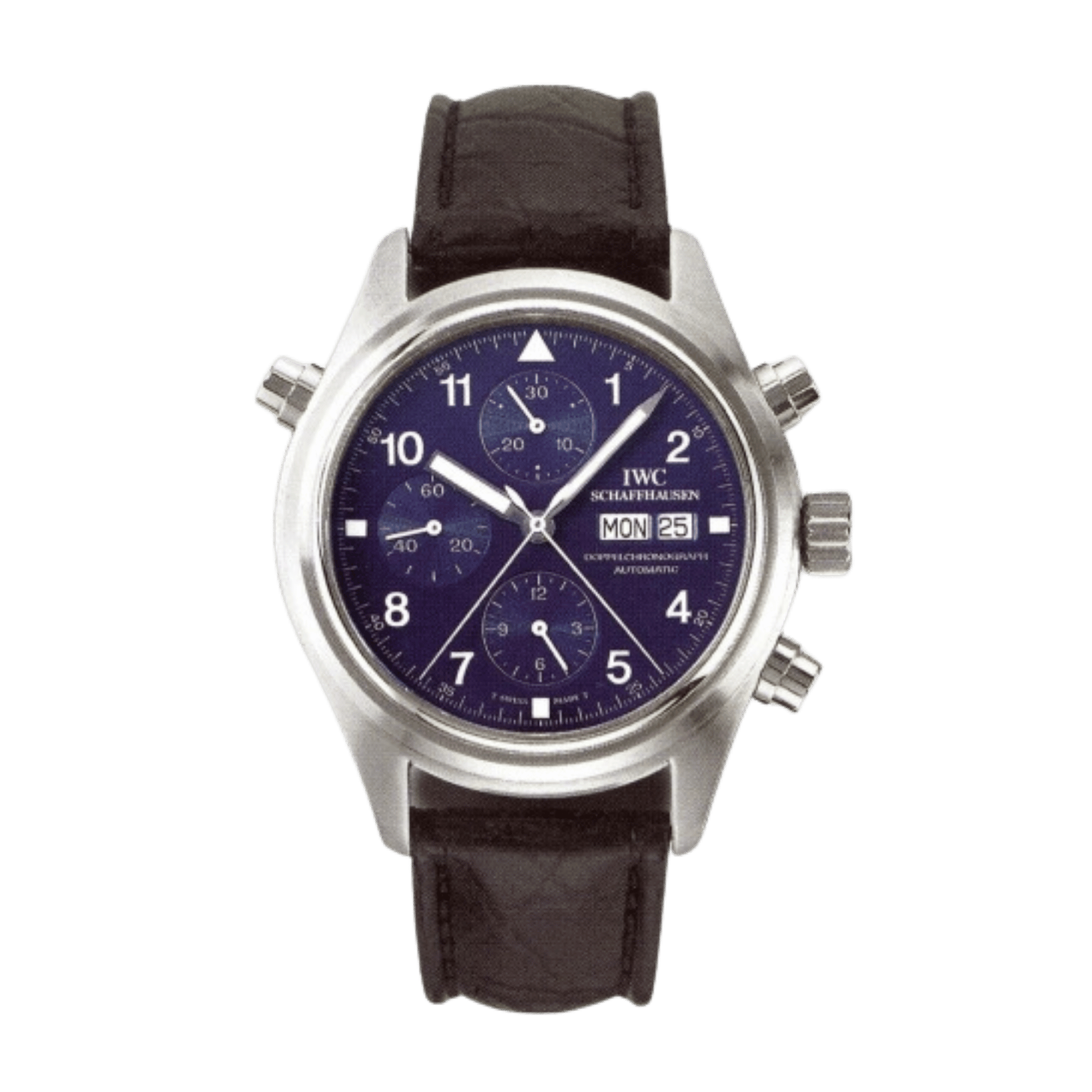 Vintage Pilot Rattrapante Chronograph Platinum Blue Dial 42mm Product Image