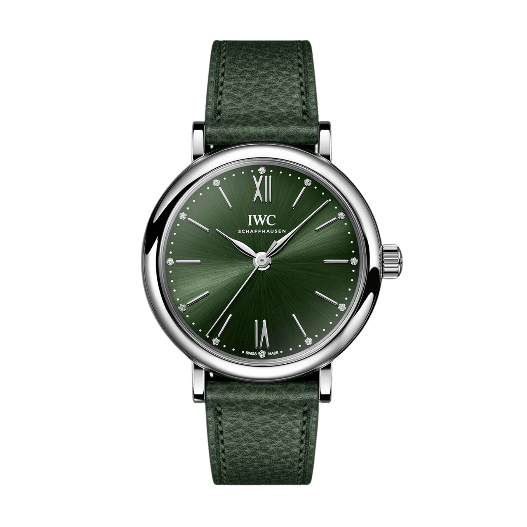 Portofino Steel Green Dial 34mm Product Image