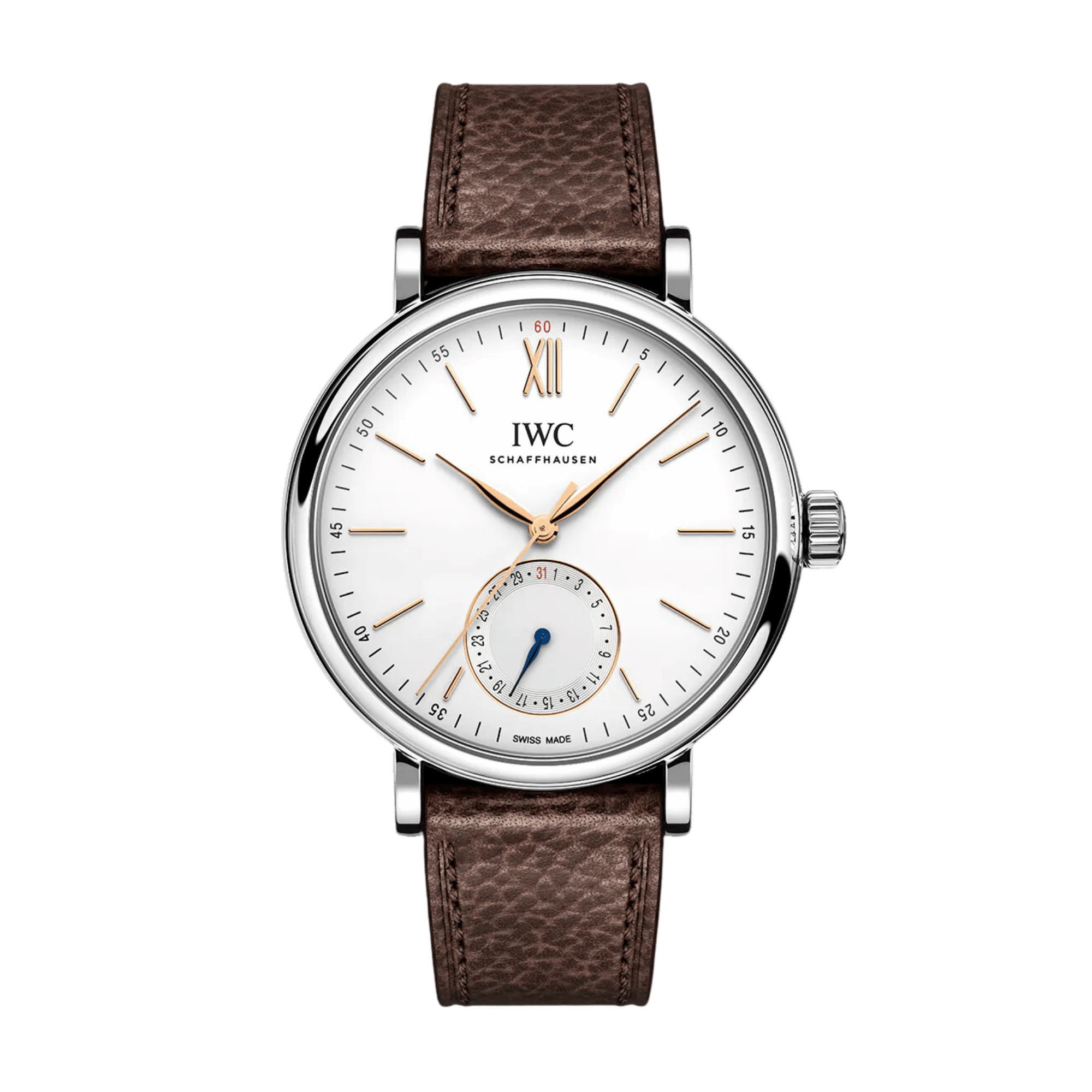 Portofino Pointer Date Steel Silver Dial 39mm Product Image