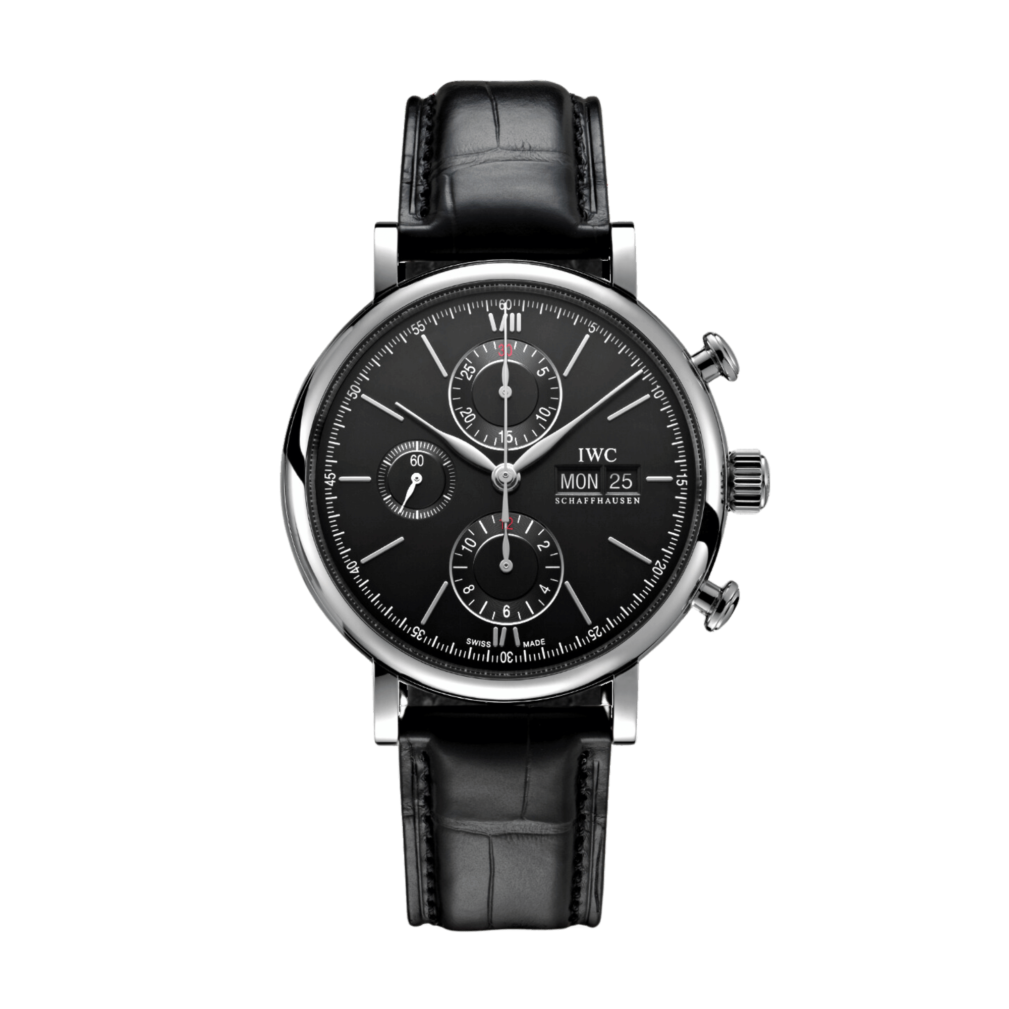 Portofino Chronograph Steel Black Dial 42mm Product Image