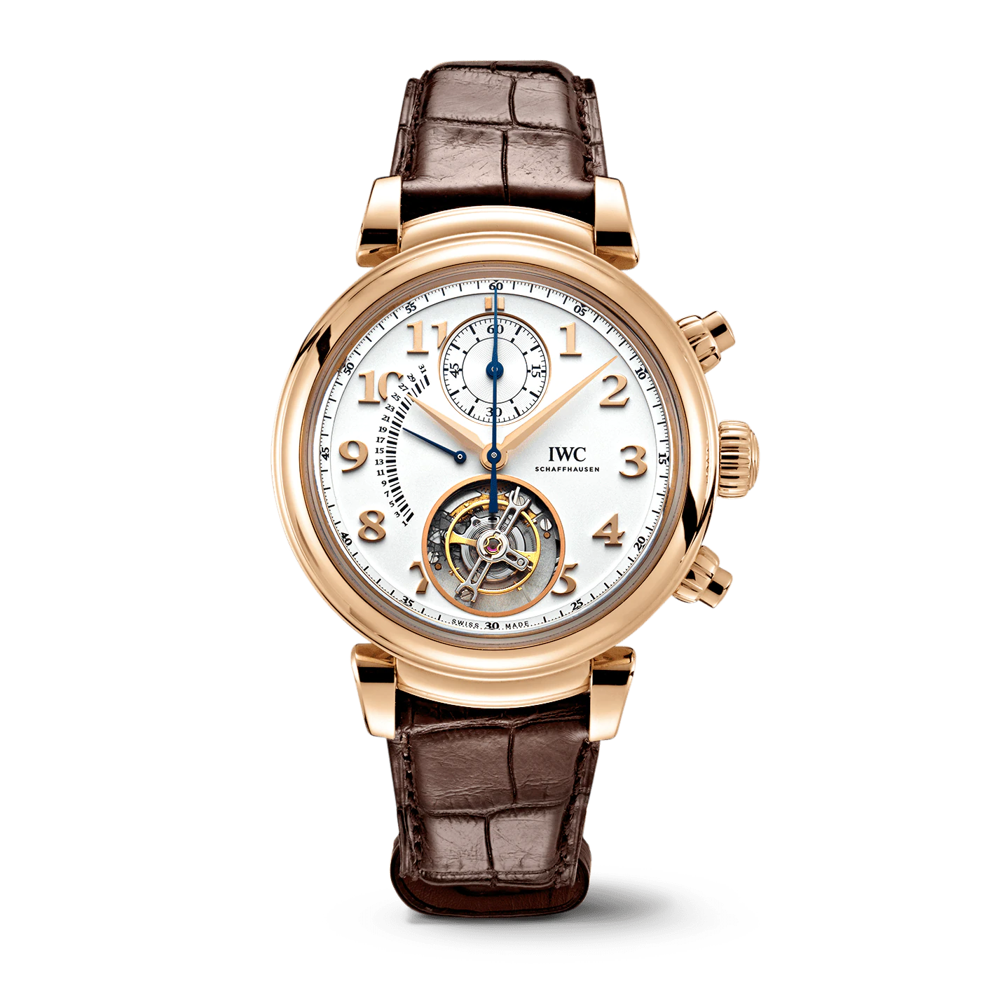 Da Vinci Tourbillon Retrograde Chronograph Rose Gold Silver Dial 44mm Product Image