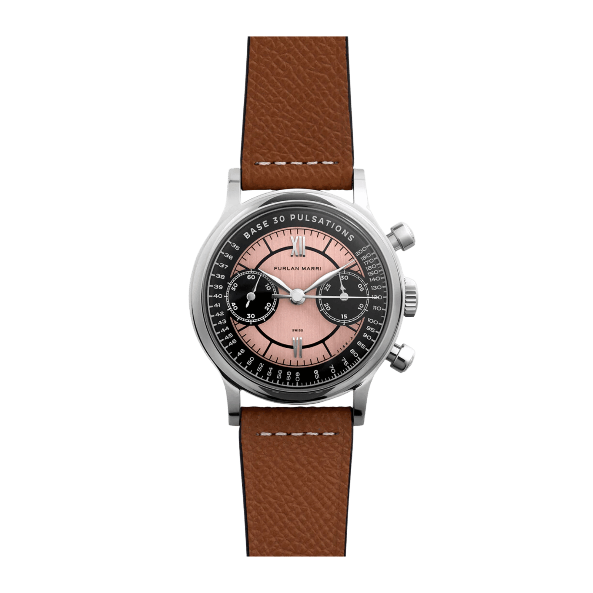 Furlan Marri x Auro x Revo - Flyback Chronographs 3188-A ‘Salmon Flyback' Product Image