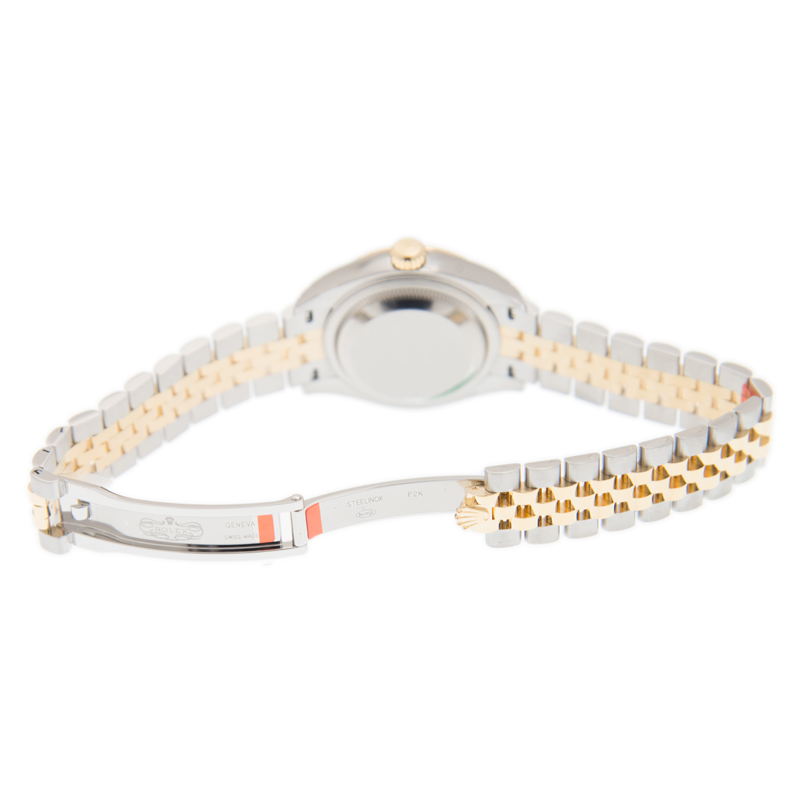 Lady-Datejust Yellow Gold & Steel Jubilee Champagne Dial 28mm Product Image 5