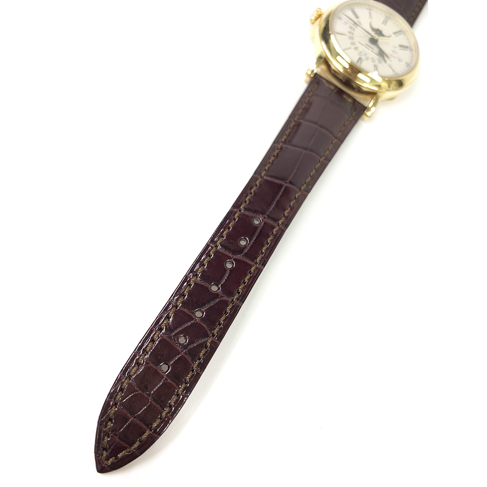 Perpetual Calendar Retrograde Date Yellow Gold White Dial 38mm Product Image 7