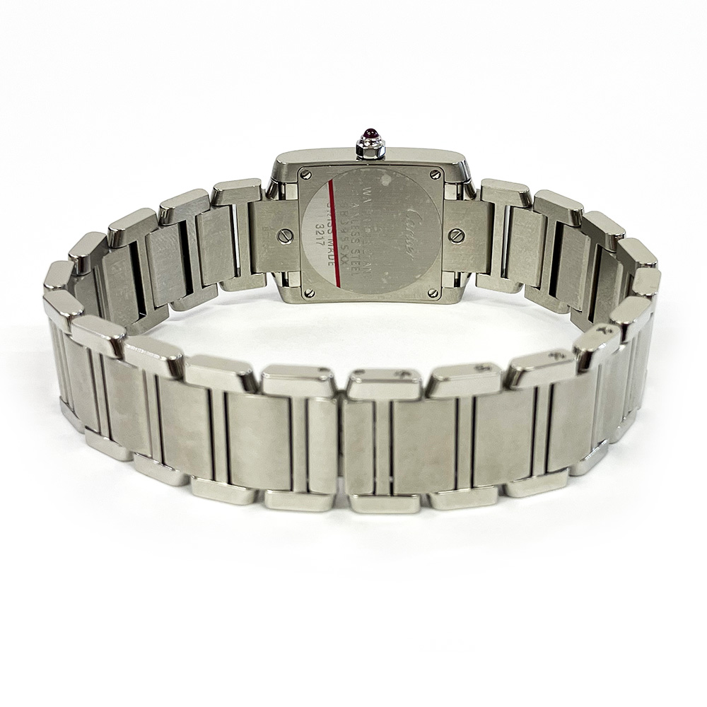 Tank Française Steel Pink Mother of Peal Dial 20mm Product Image 4