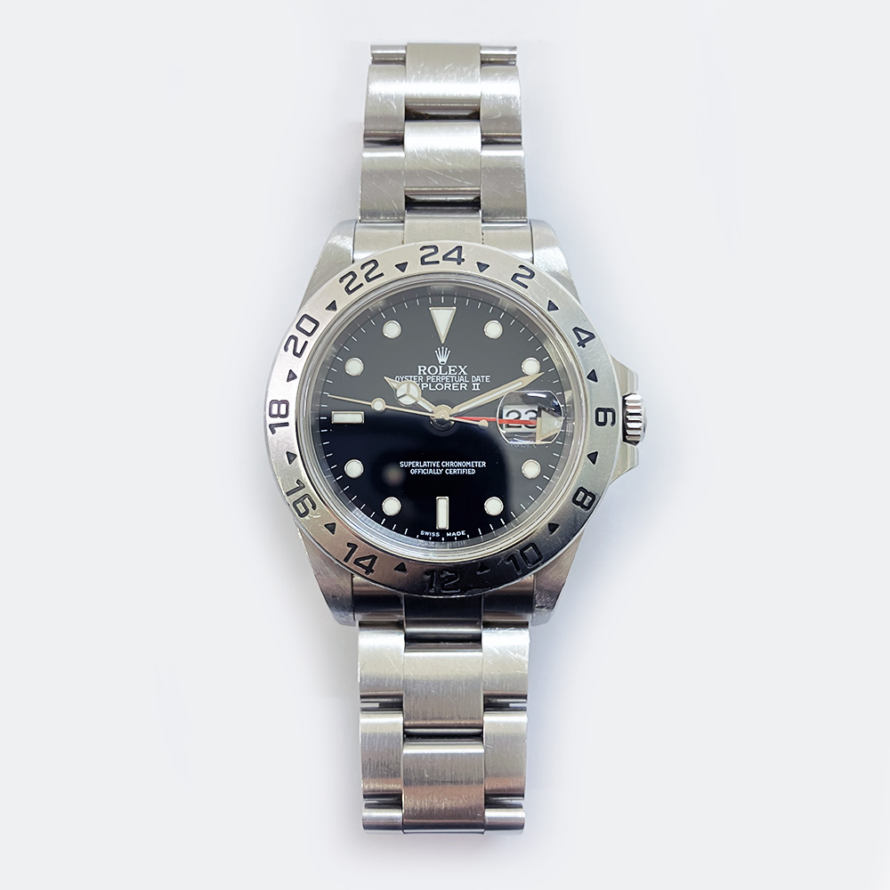 Explorer II "SuperLuminova" Steel Black Dial 40mm Product Image 1