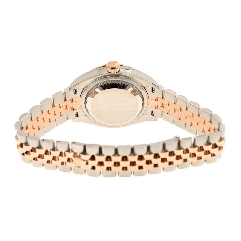 Lady-Datejust Rose Gold & Steel Jubilee Mother of Pearl Dial 28mm Product Image 4