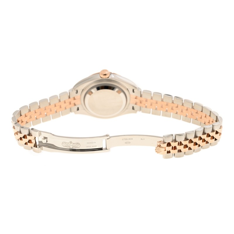 Lady-Datejust Rose Gold & Steel Jubilee Mother of Pearl Dial 28mm Product Image 5