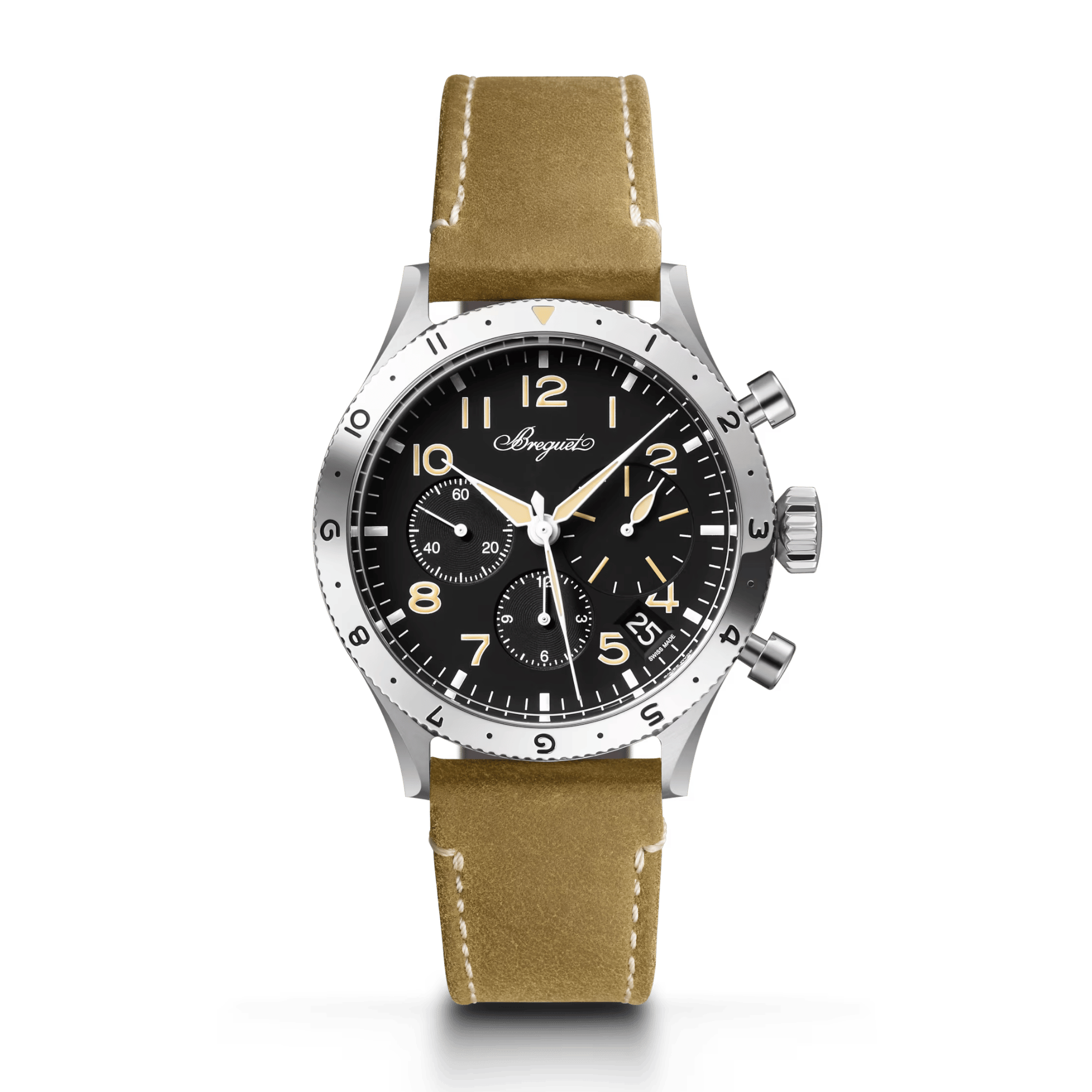 Type XX Chronograph Steel Black Dial 42mm Product Image