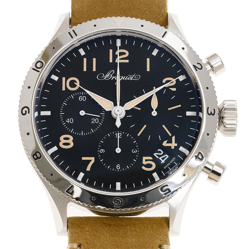 Type XX Chronograph Steel Black Dial 42mm Product Image 1