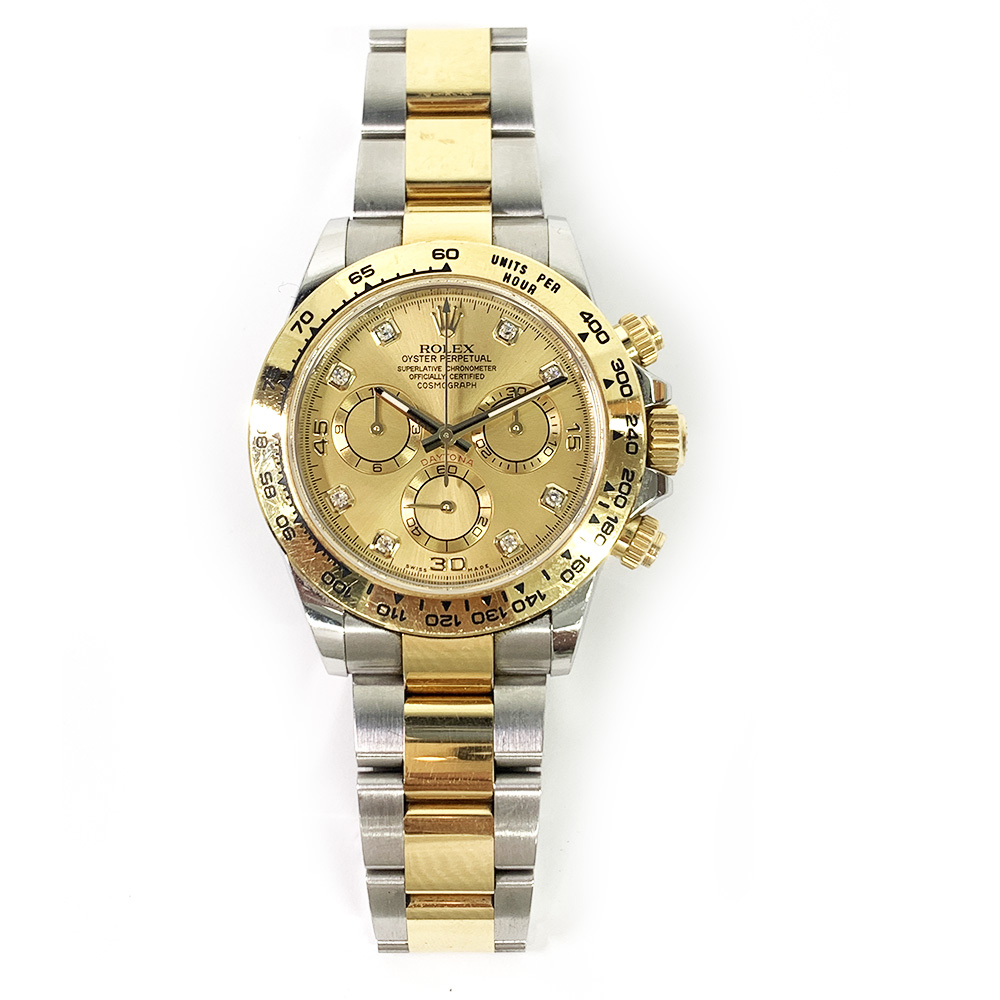Daytona Yellow Gold & Steel Champagne Dial 40mm Product Image 1