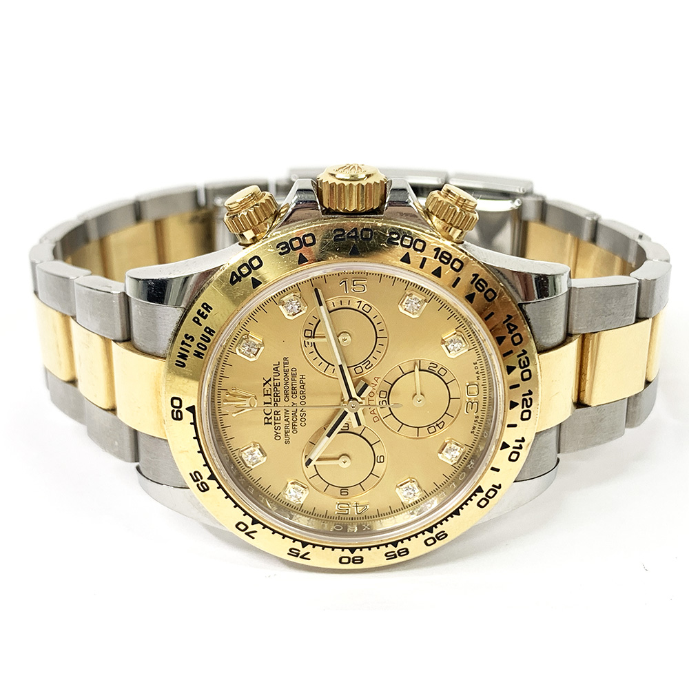 Daytona Yellow Gold & Steel Champagne Dial 40mm Product Image 2