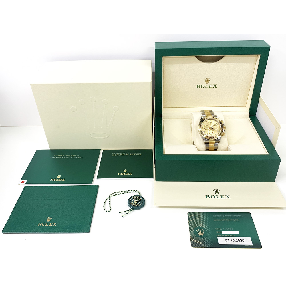 Daytona Yellow Gold & Steel Champagne Dial 40mm Product Image 5