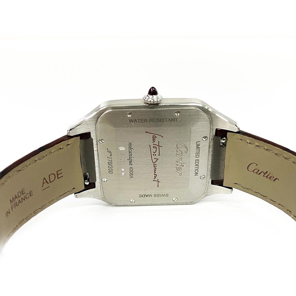 Santos-Dumont Limited Edition Platinum Beige Dial 34mm Product Image 4