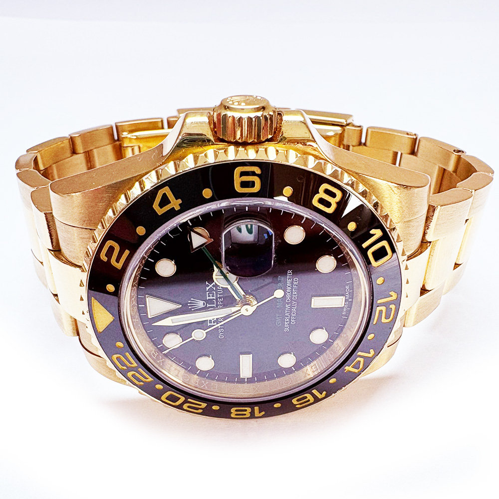 GMT-Master II Yellow Gold Black Dial 40mm Product Image 2