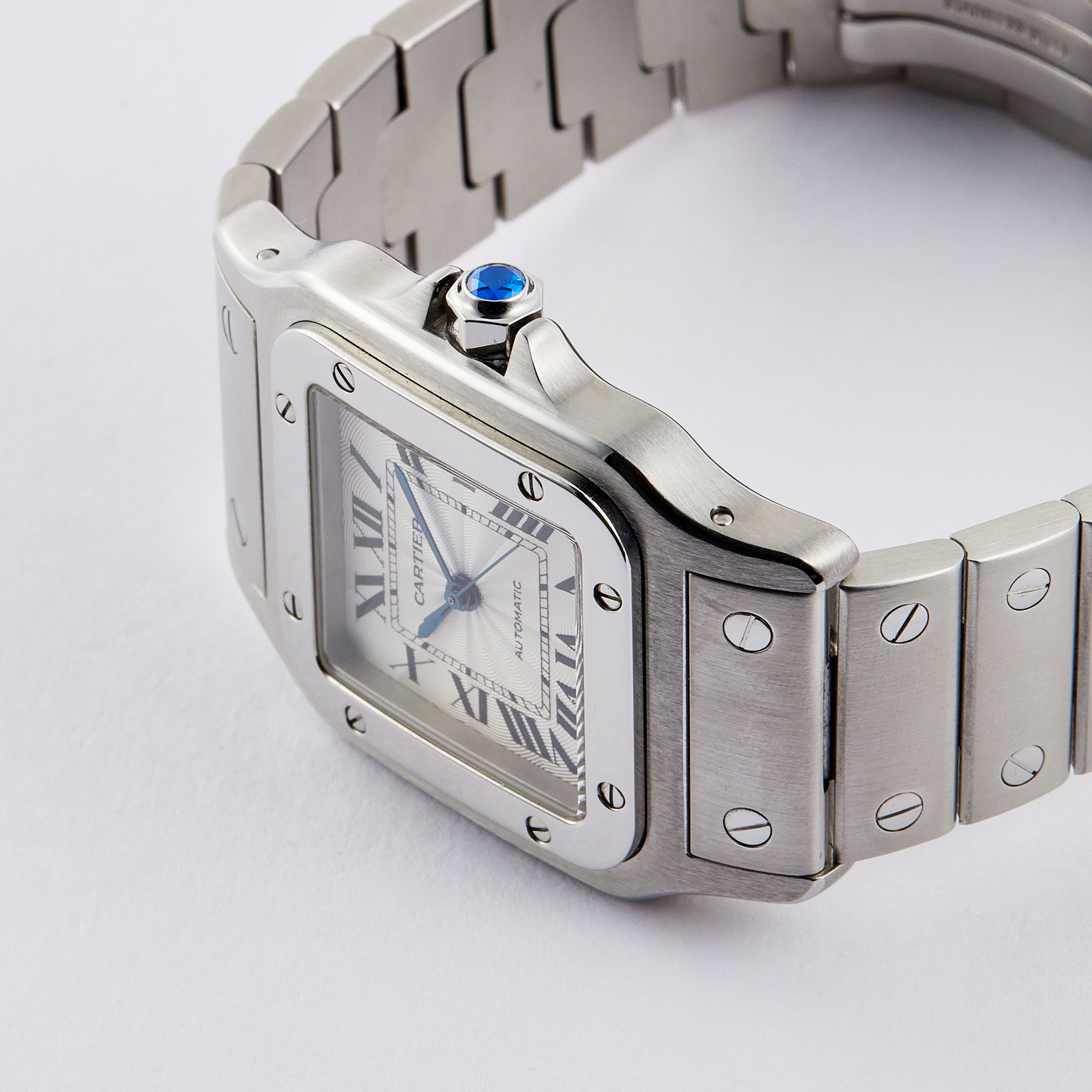 Santos Galbee Steel Silver Dial 29mm Product Image 2