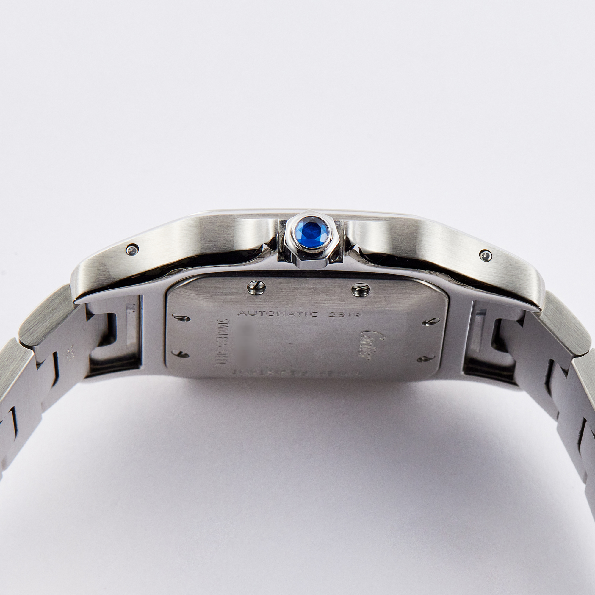 Santos Galbee Steel Silver Dial 29mm Product Image 4